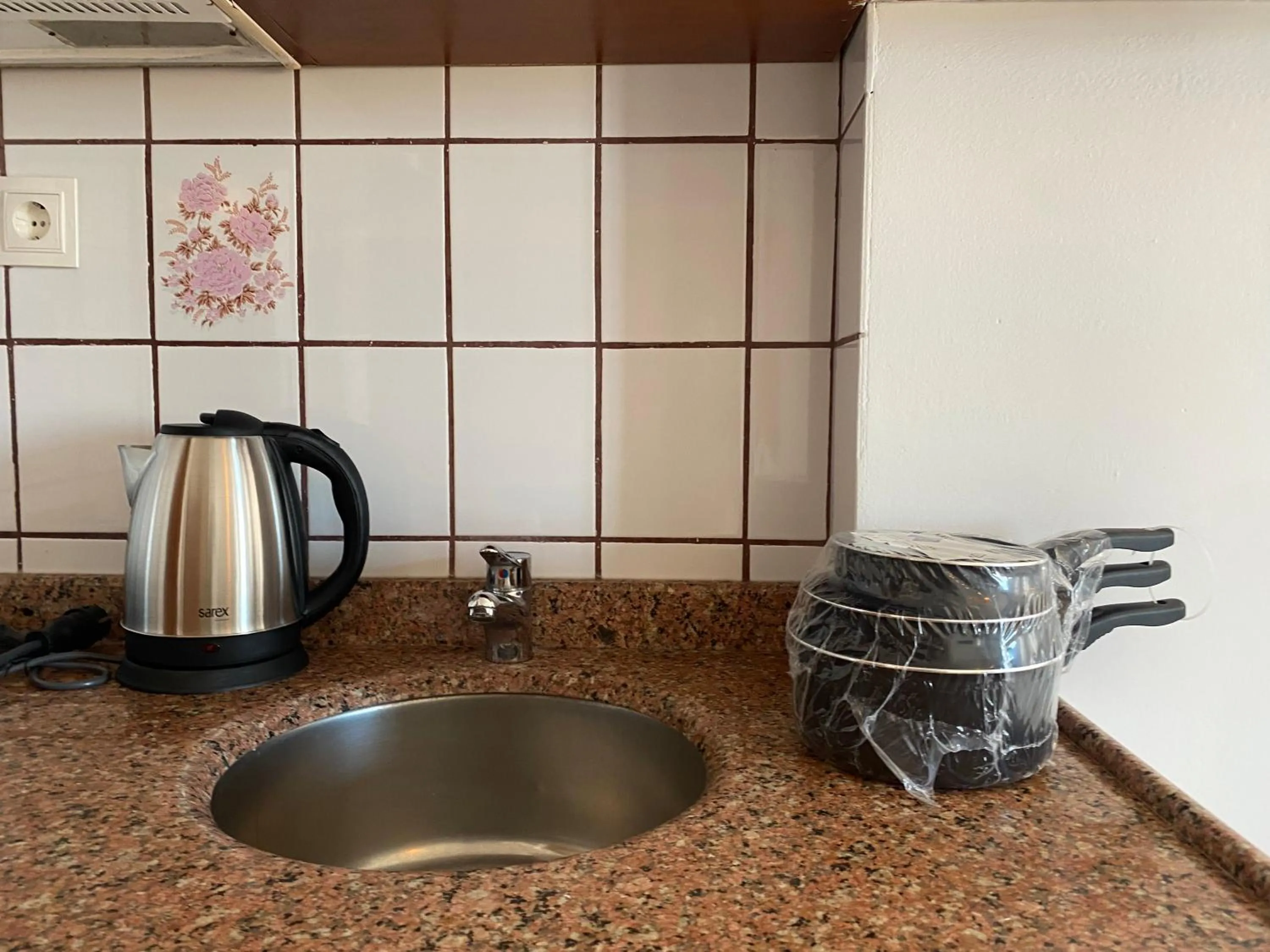 Kitchen or kitchenette in NATURELLA APART HOTEL