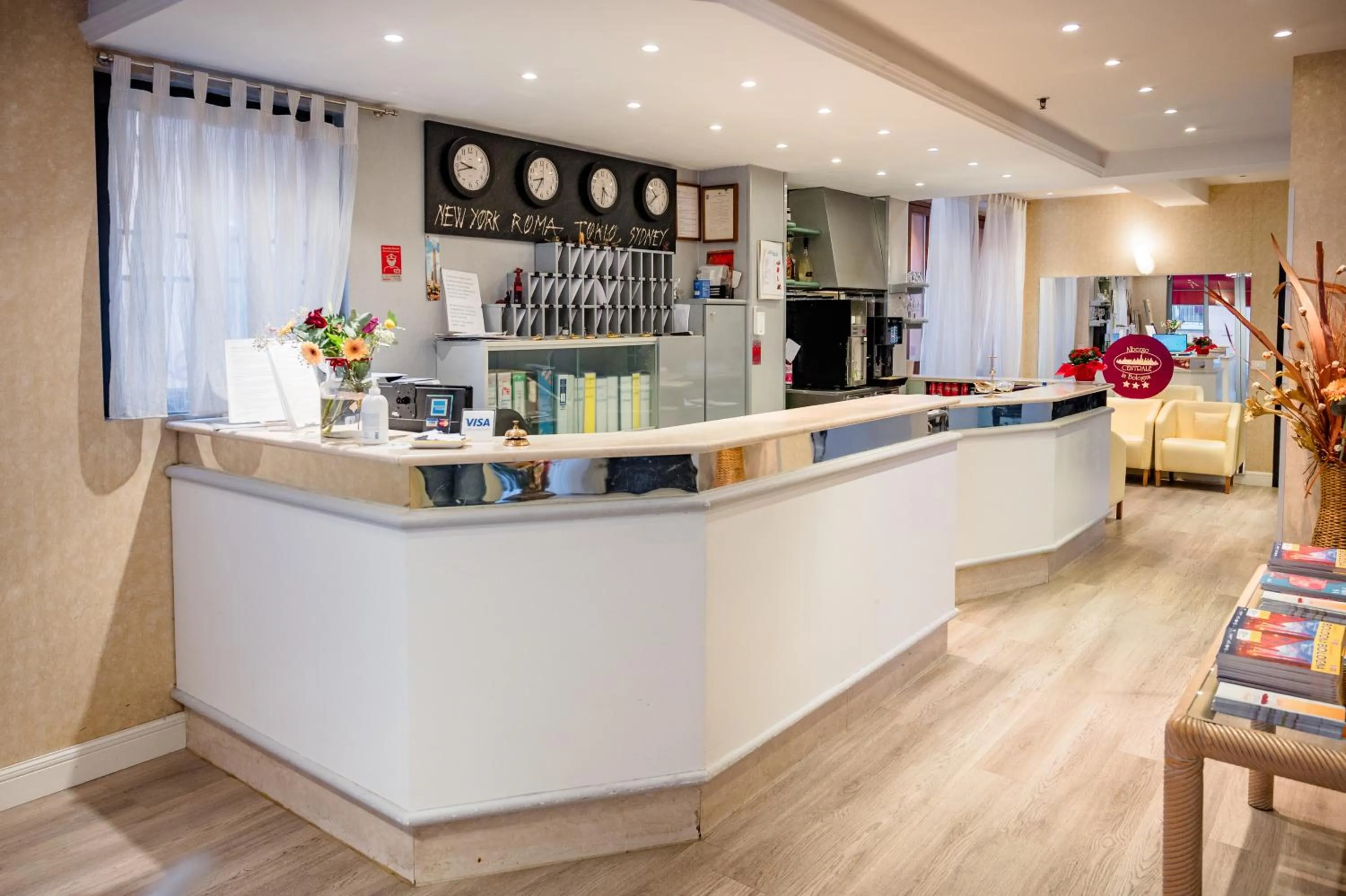 Lobby or reception in Hotel Centrale