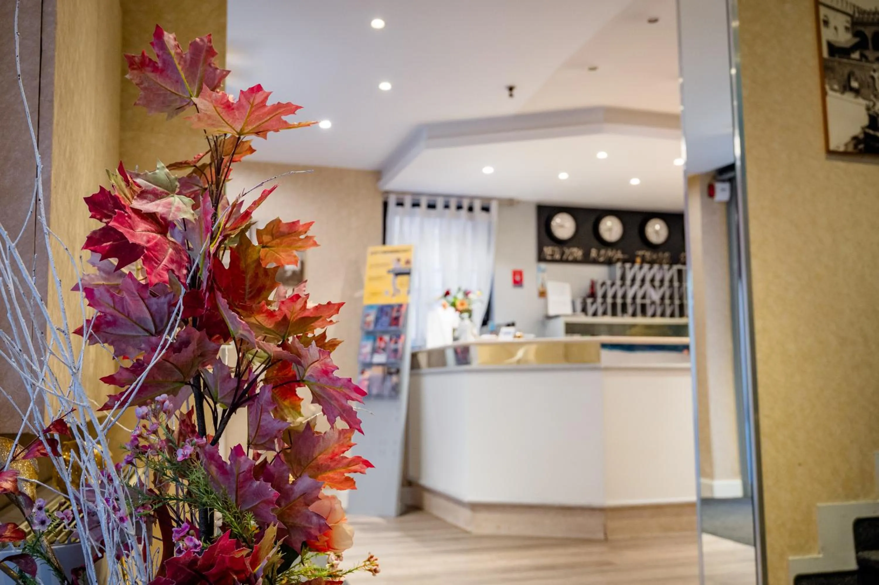 Lobby or reception in Hotel Centrale