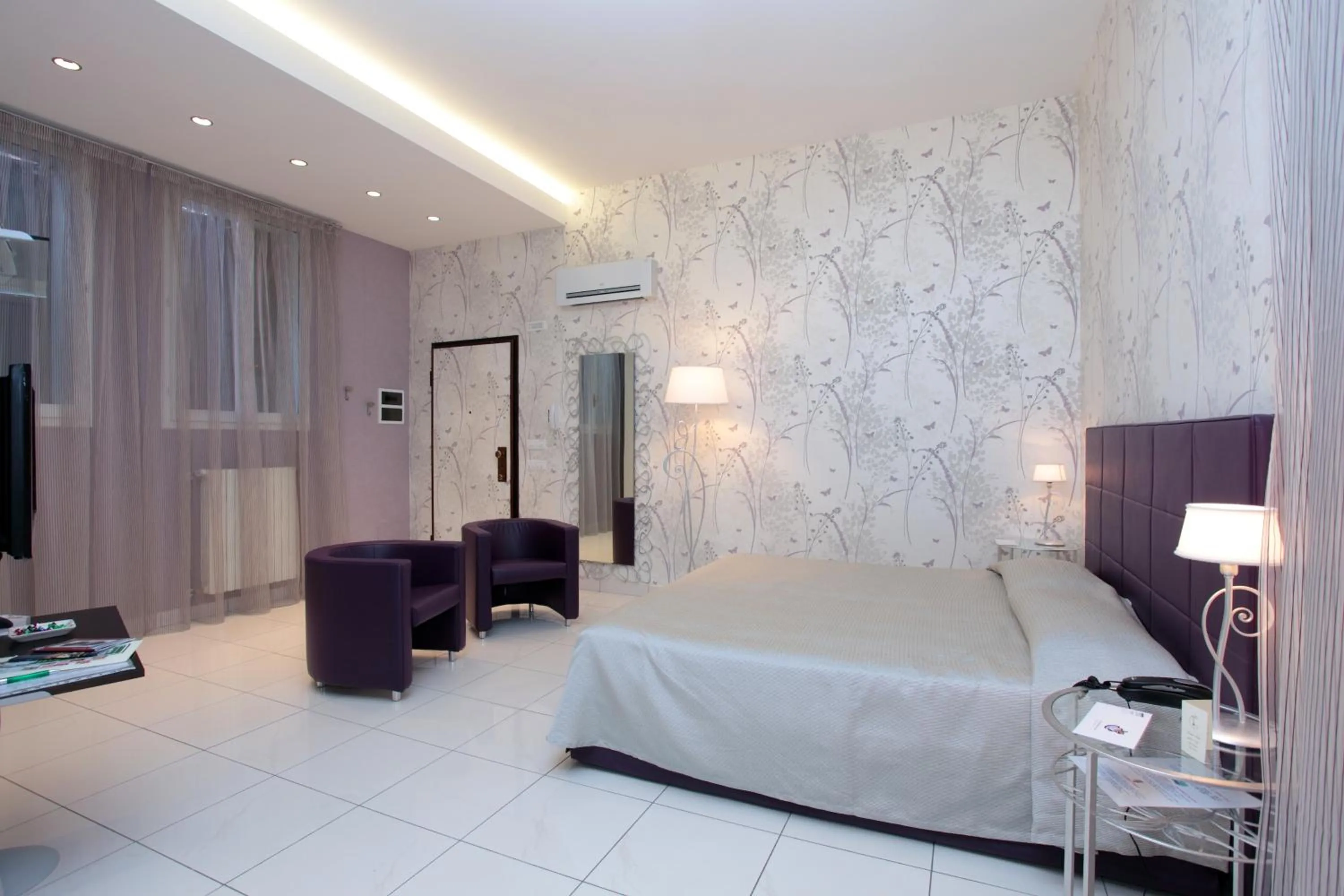 Bedroom, Bed in Hotel Centrale