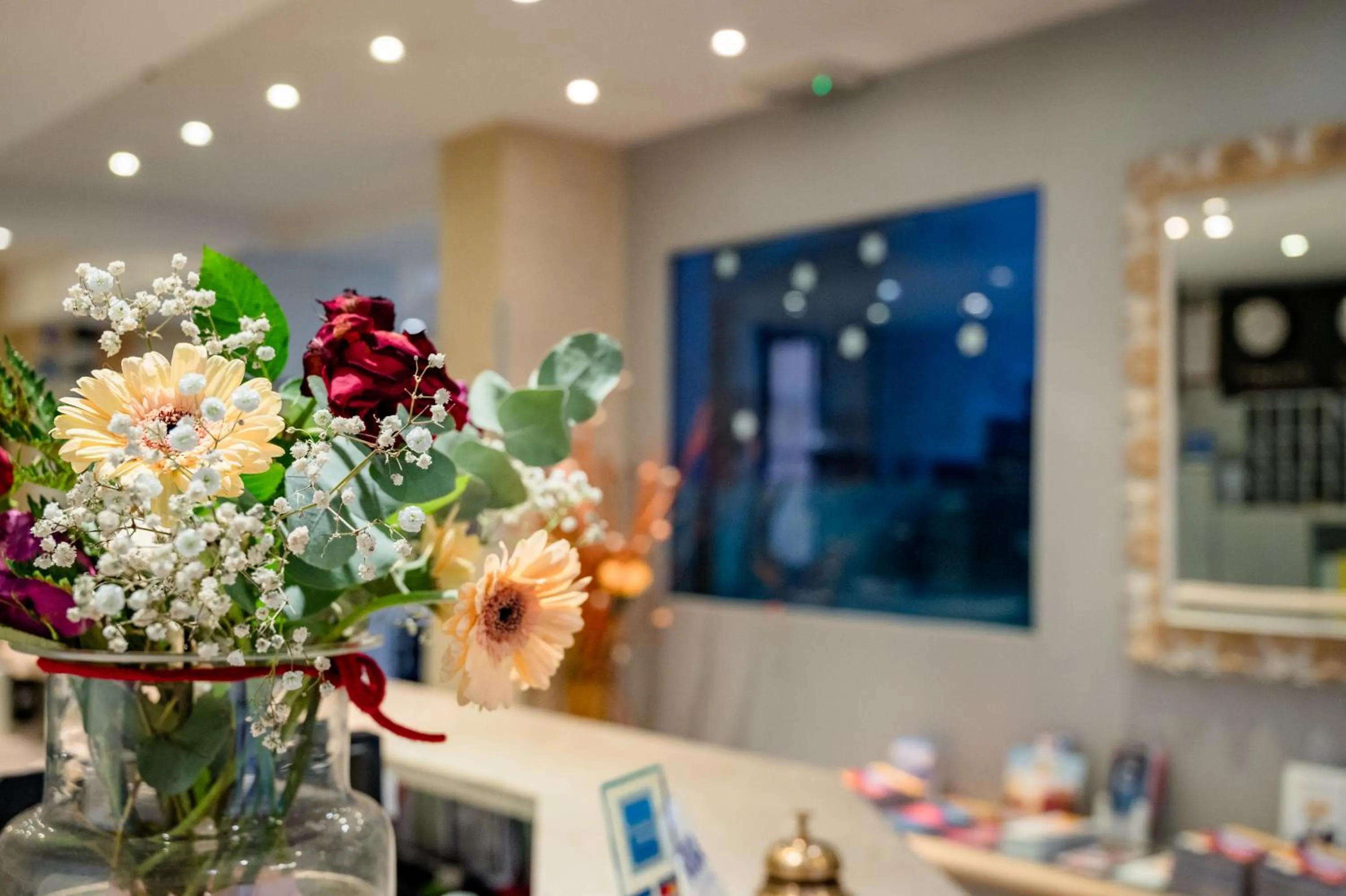 Decorative detail in Hotel Centrale