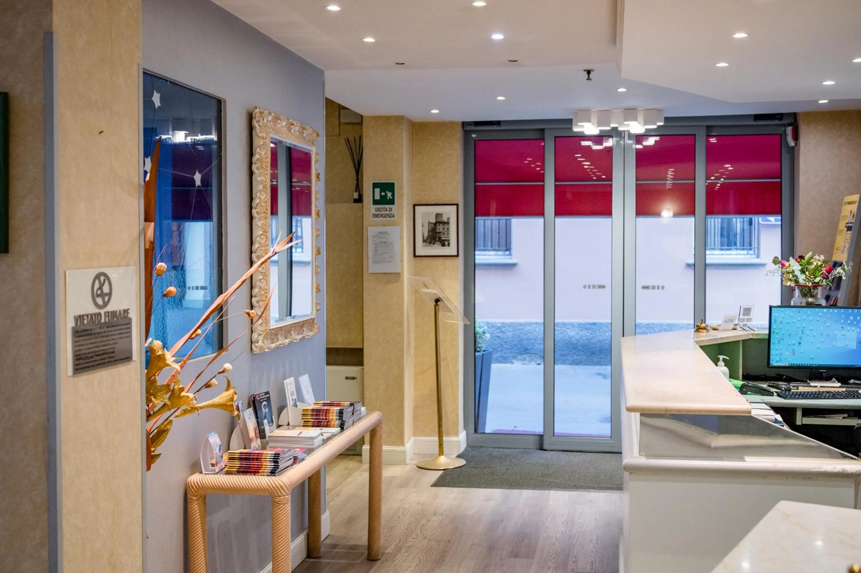 Lobby or reception in Hotel Centrale