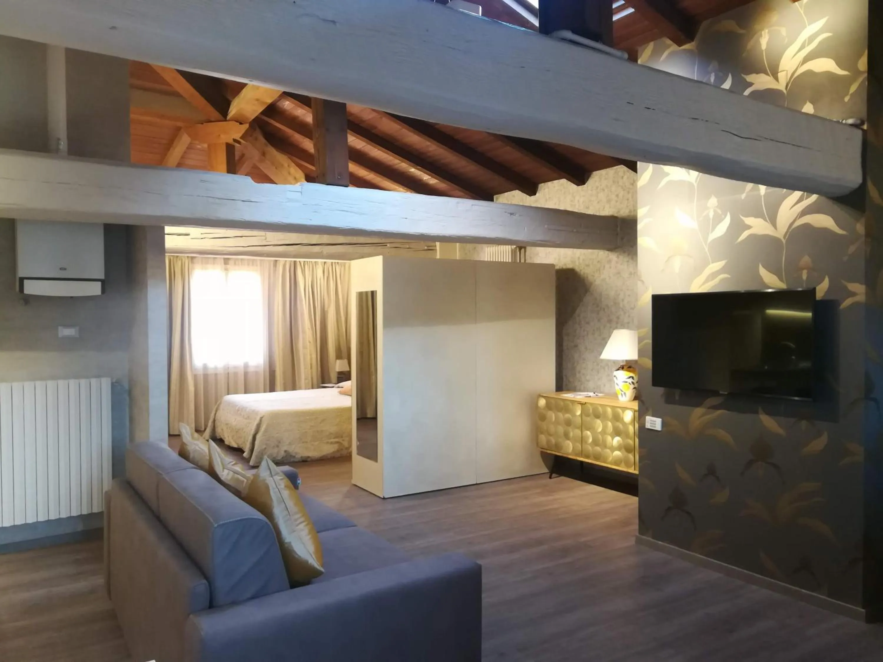 TV and multimedia, Bed in Hotel Centrale