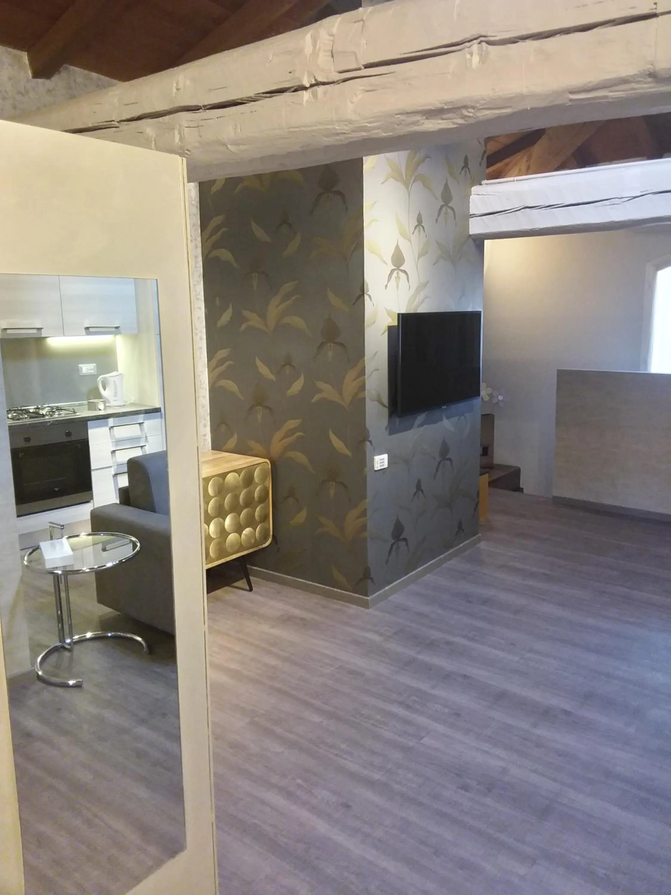 Seating area in Hotel Centrale