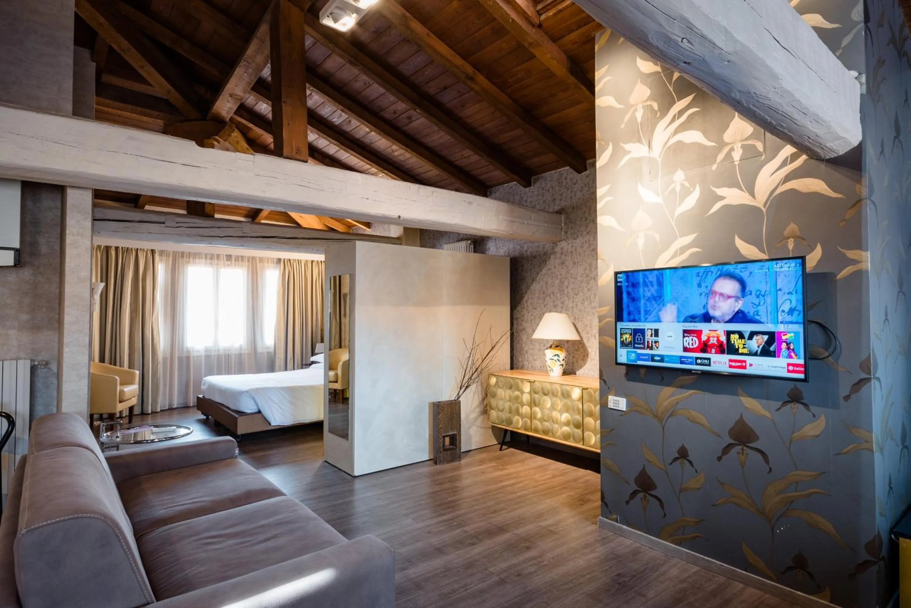 TV and multimedia in Hotel Centrale