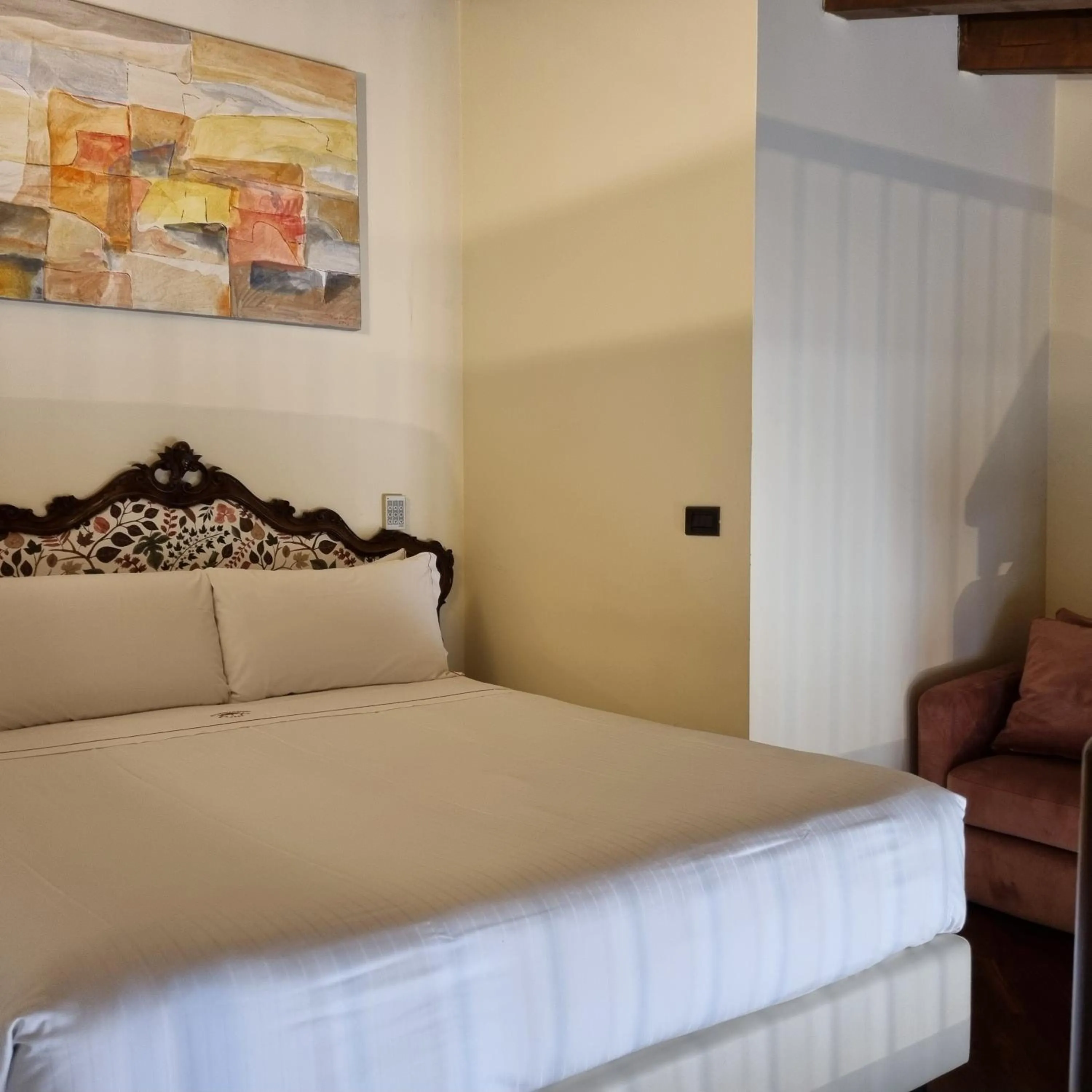 Bedroom, Bed in Phi Hotel Bologna