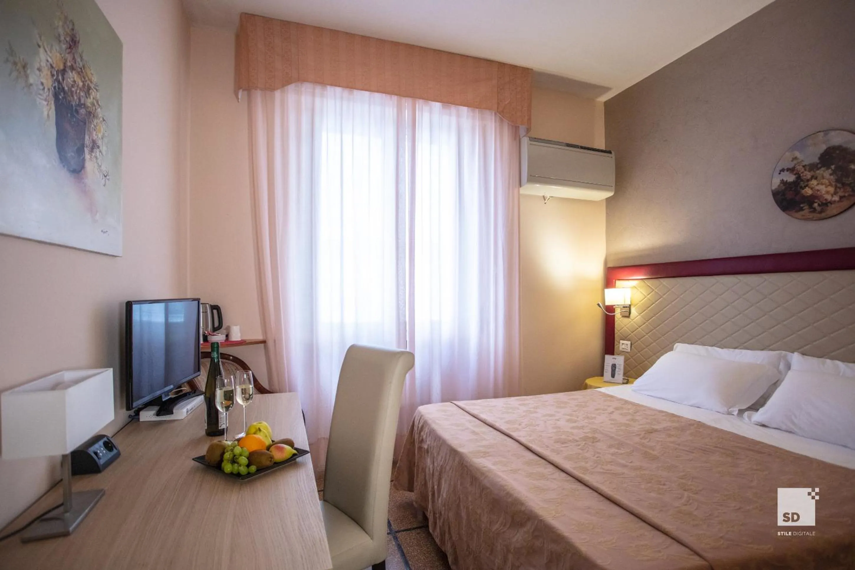 Bed in Hotel La Pace