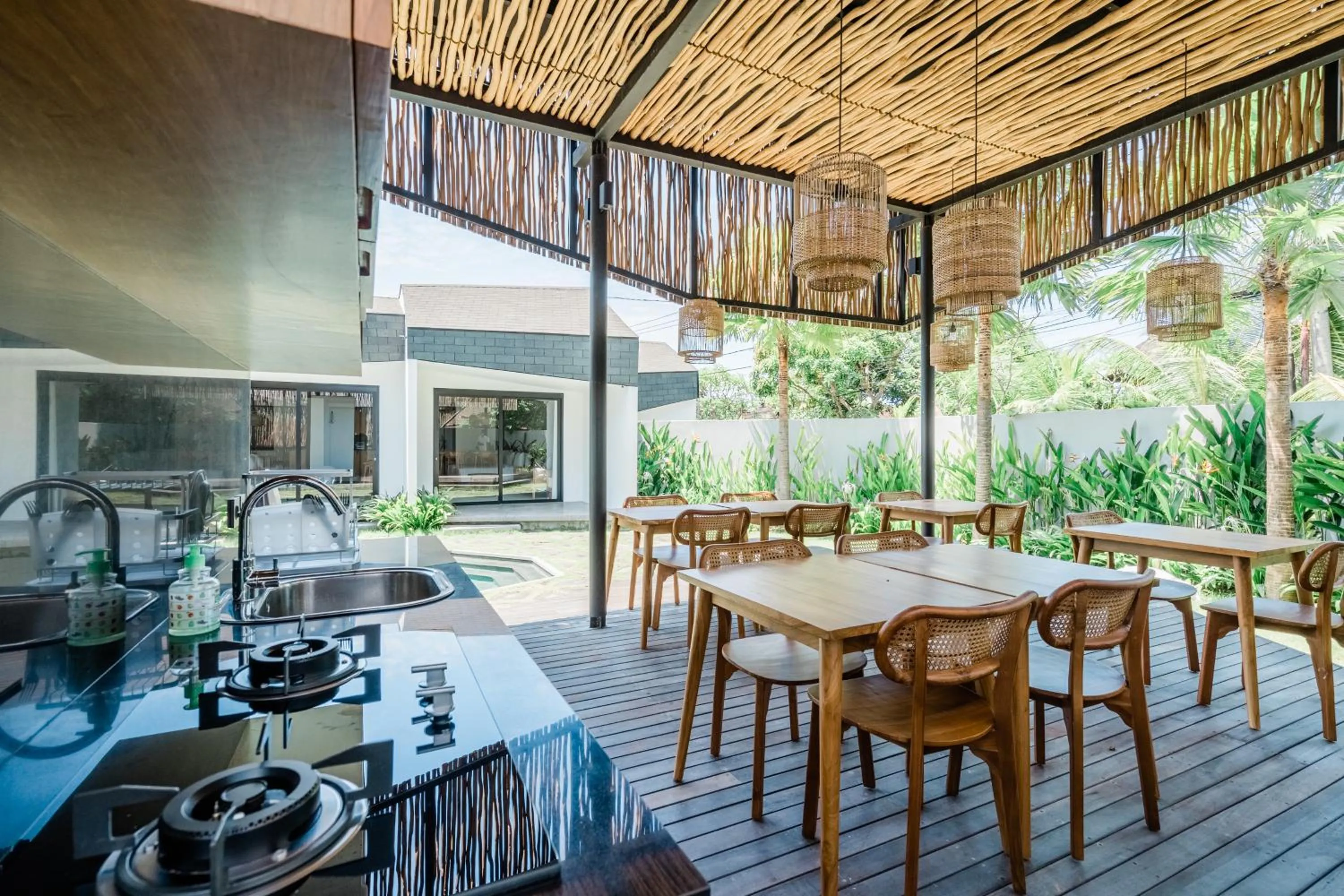 Seating area in The Wave