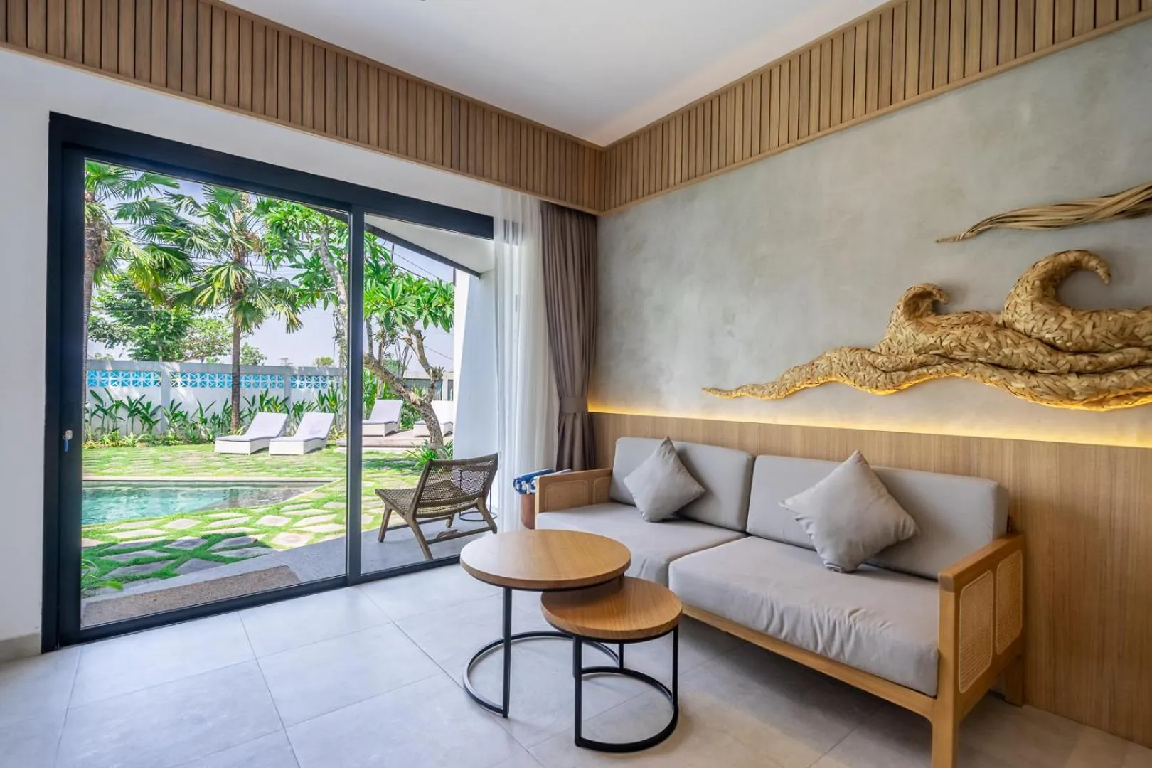 Seating area in The Wave