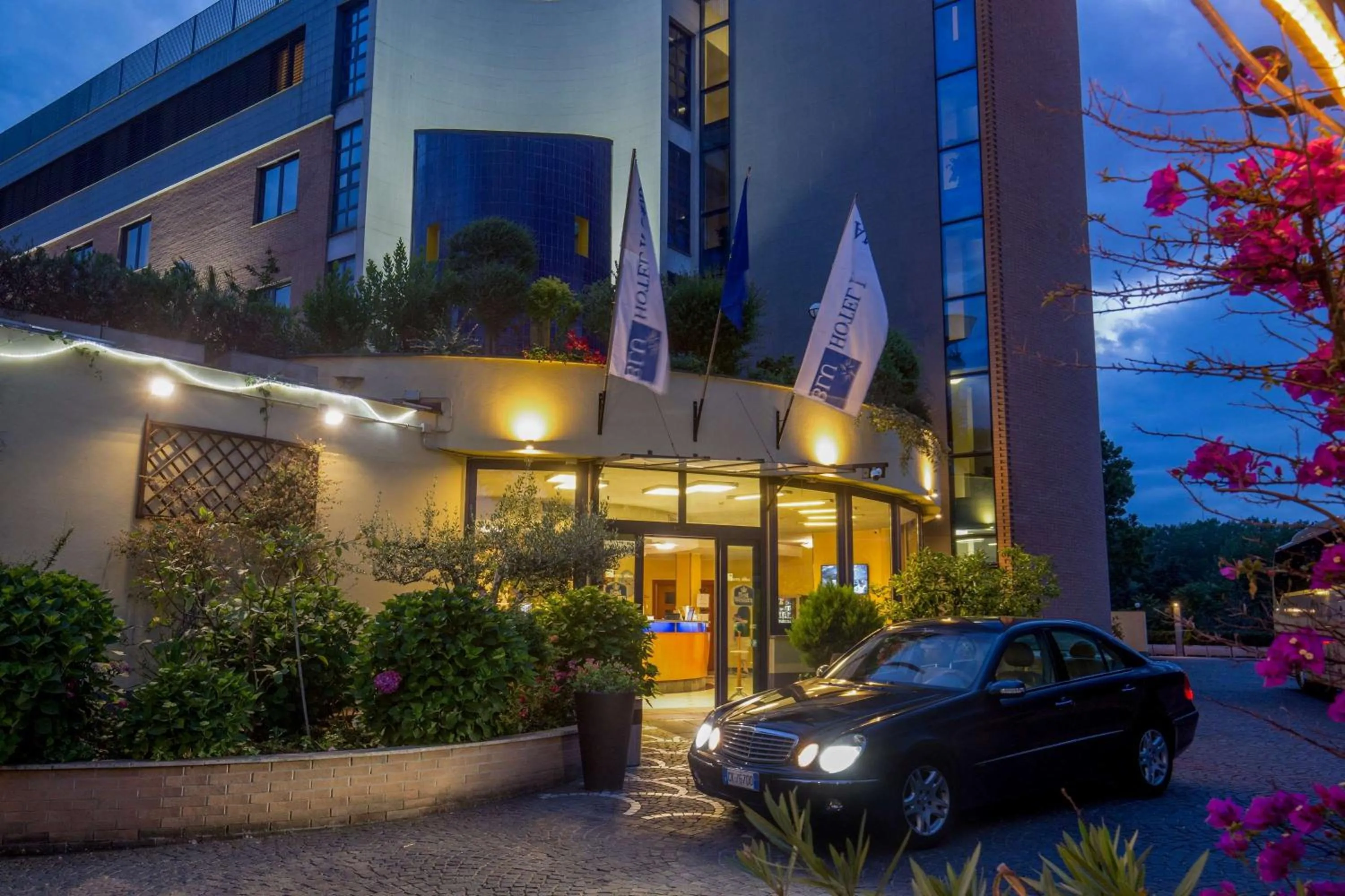 Property building in Best Western Blu Hotel Roma