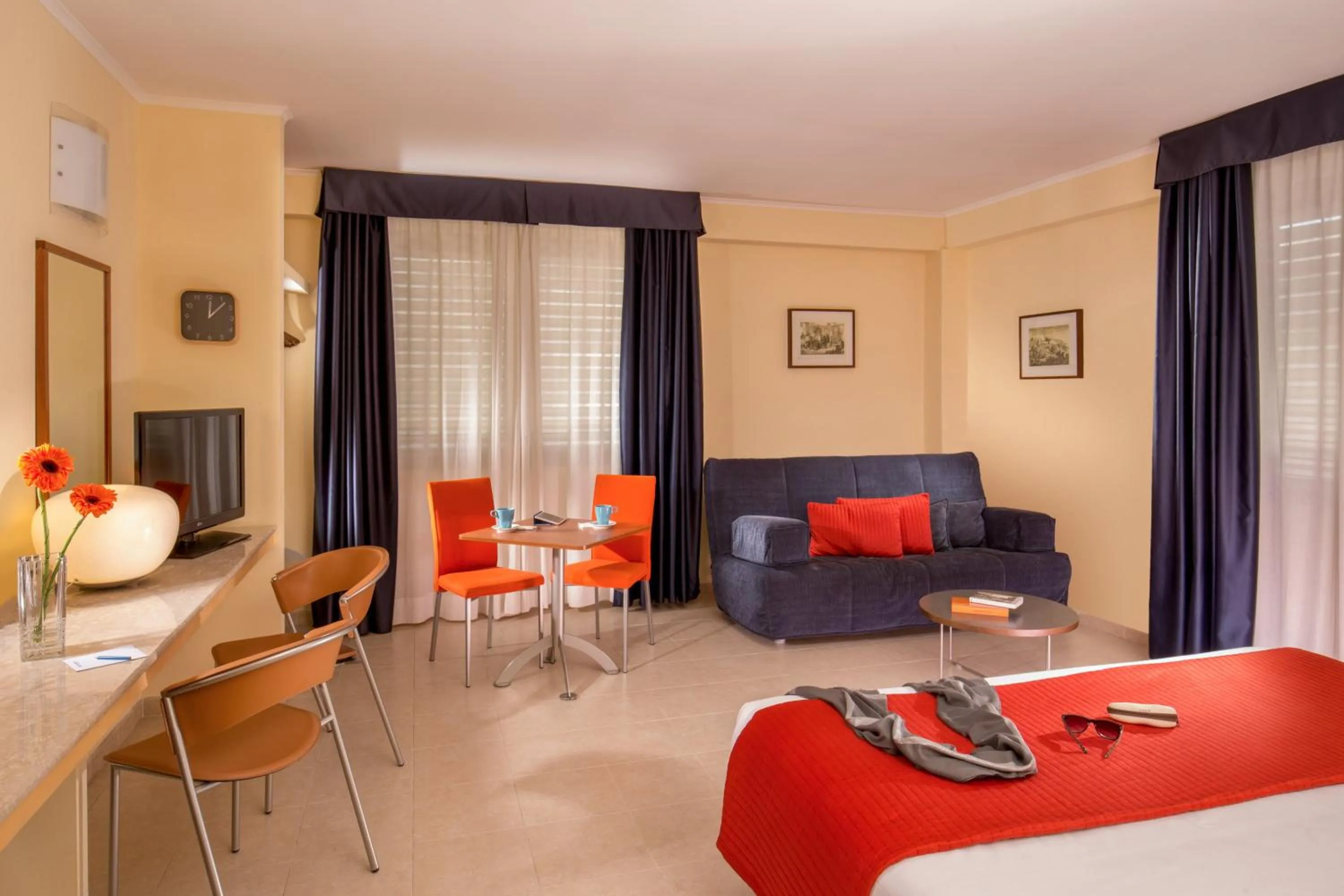 Bedroom in Best Western Blu Hotel Roma