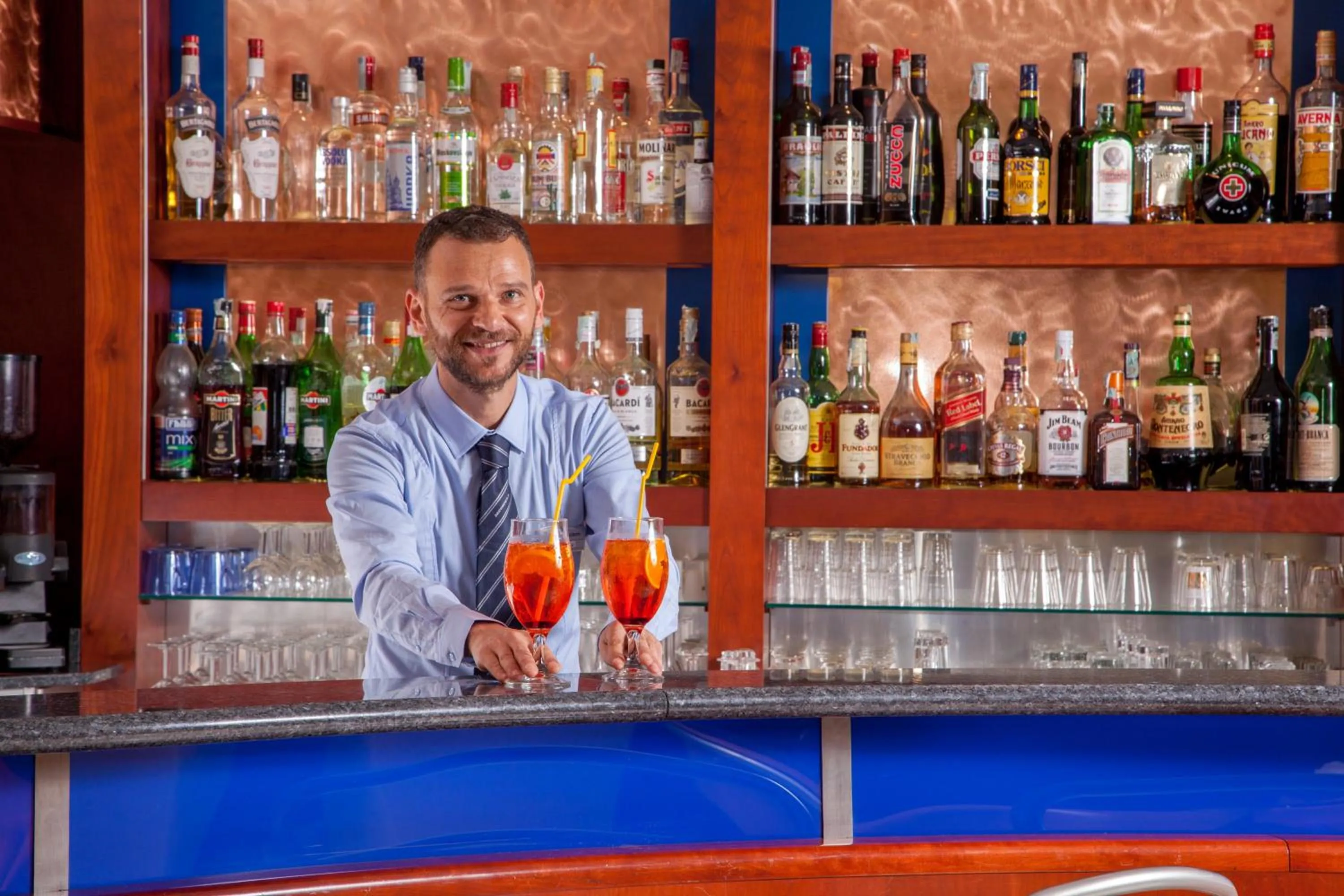 Lounge or bar in Best Western Blu Hotel Roma