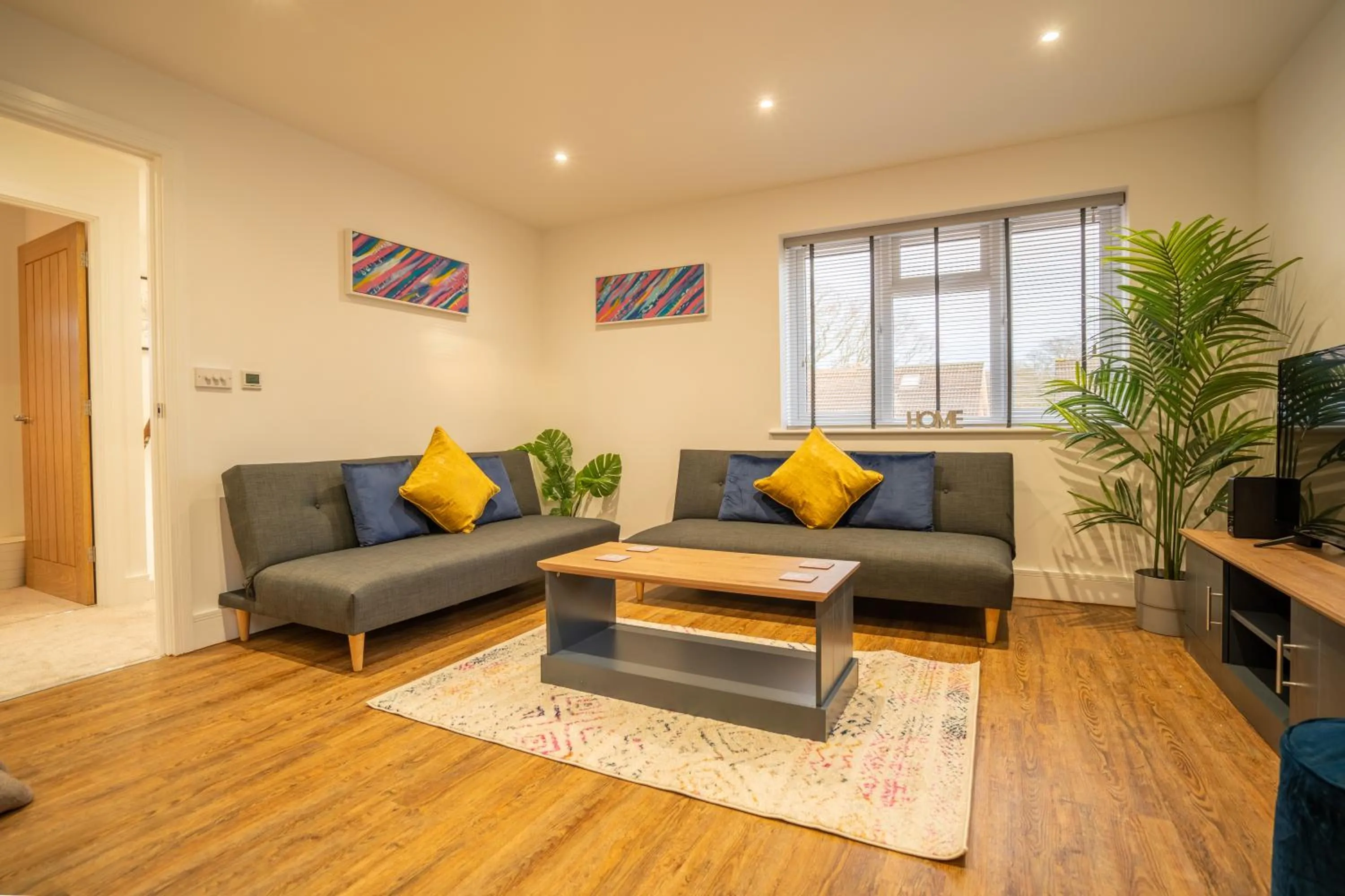 Living room in Mill Road Apartment First Floor