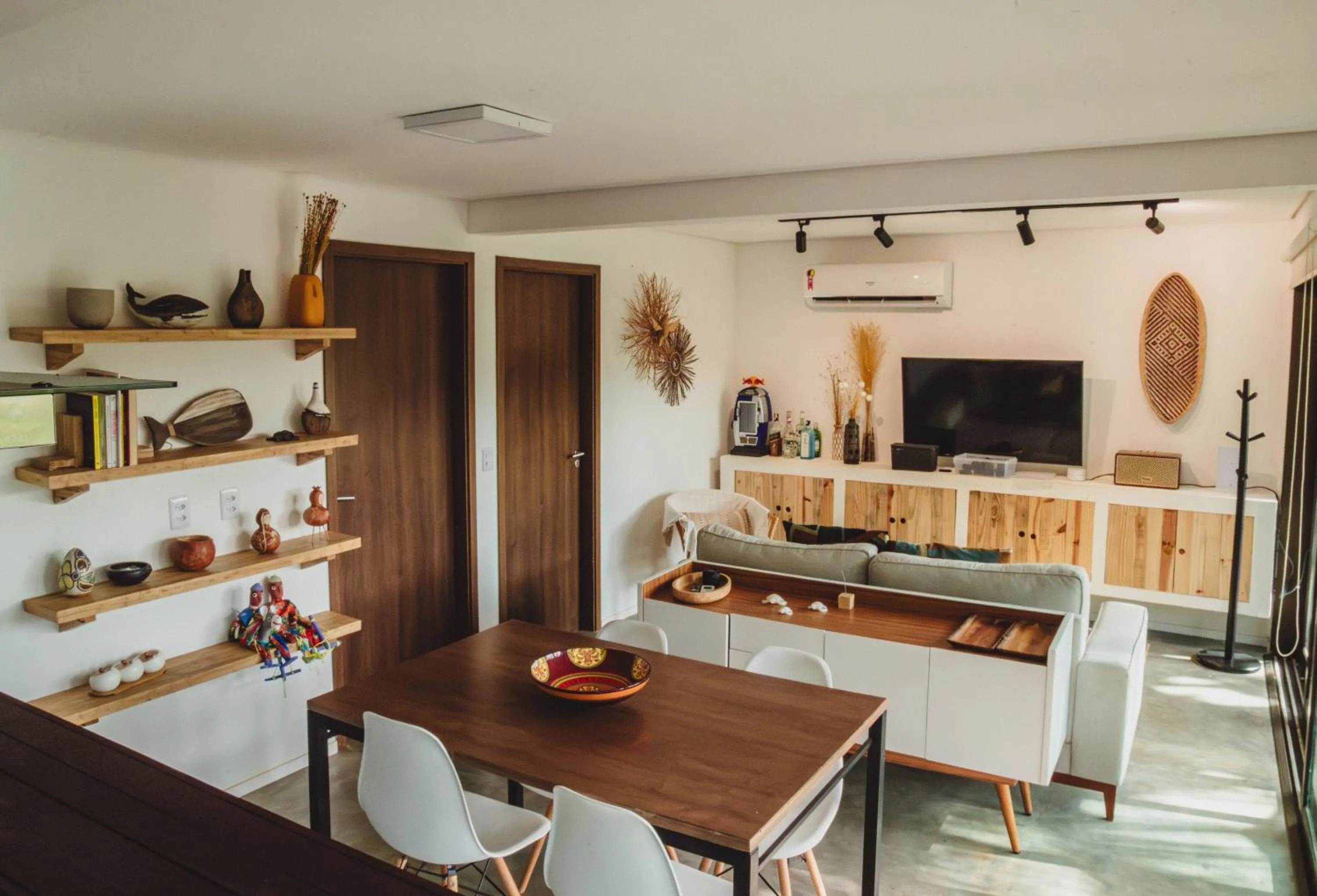 Seating area in Pousada Moana