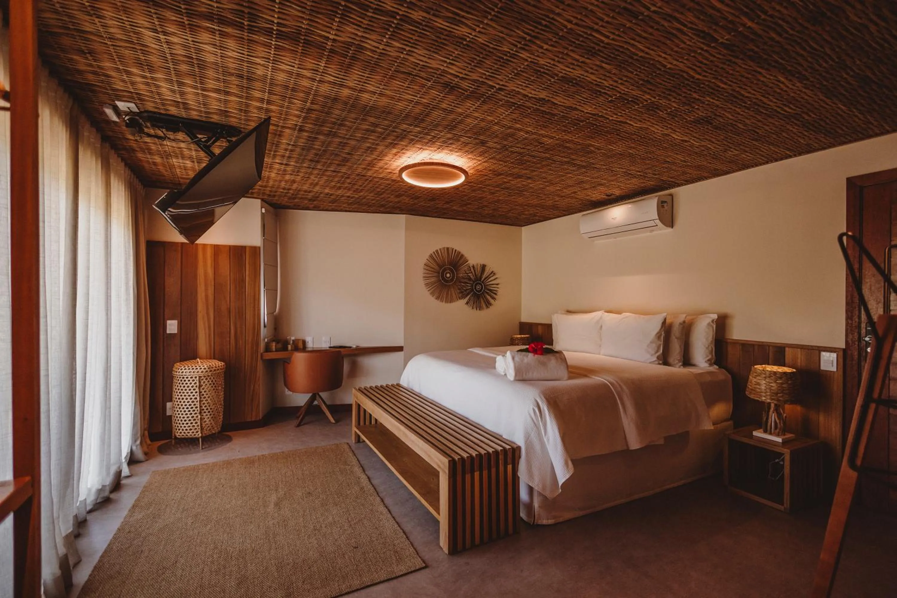 Photo of the whole room, Bed in Pousada Moana