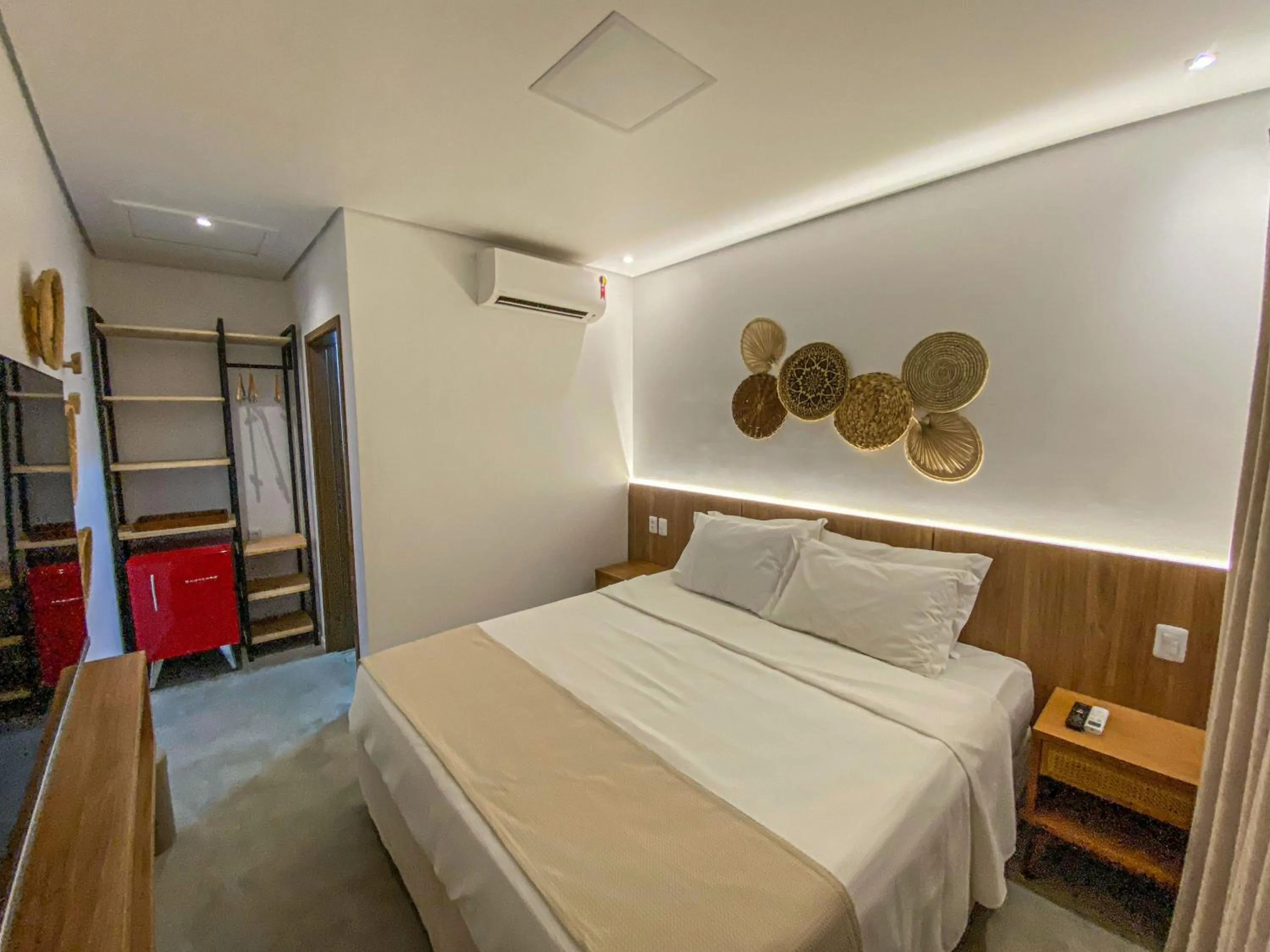 Bed in Pousada Moana