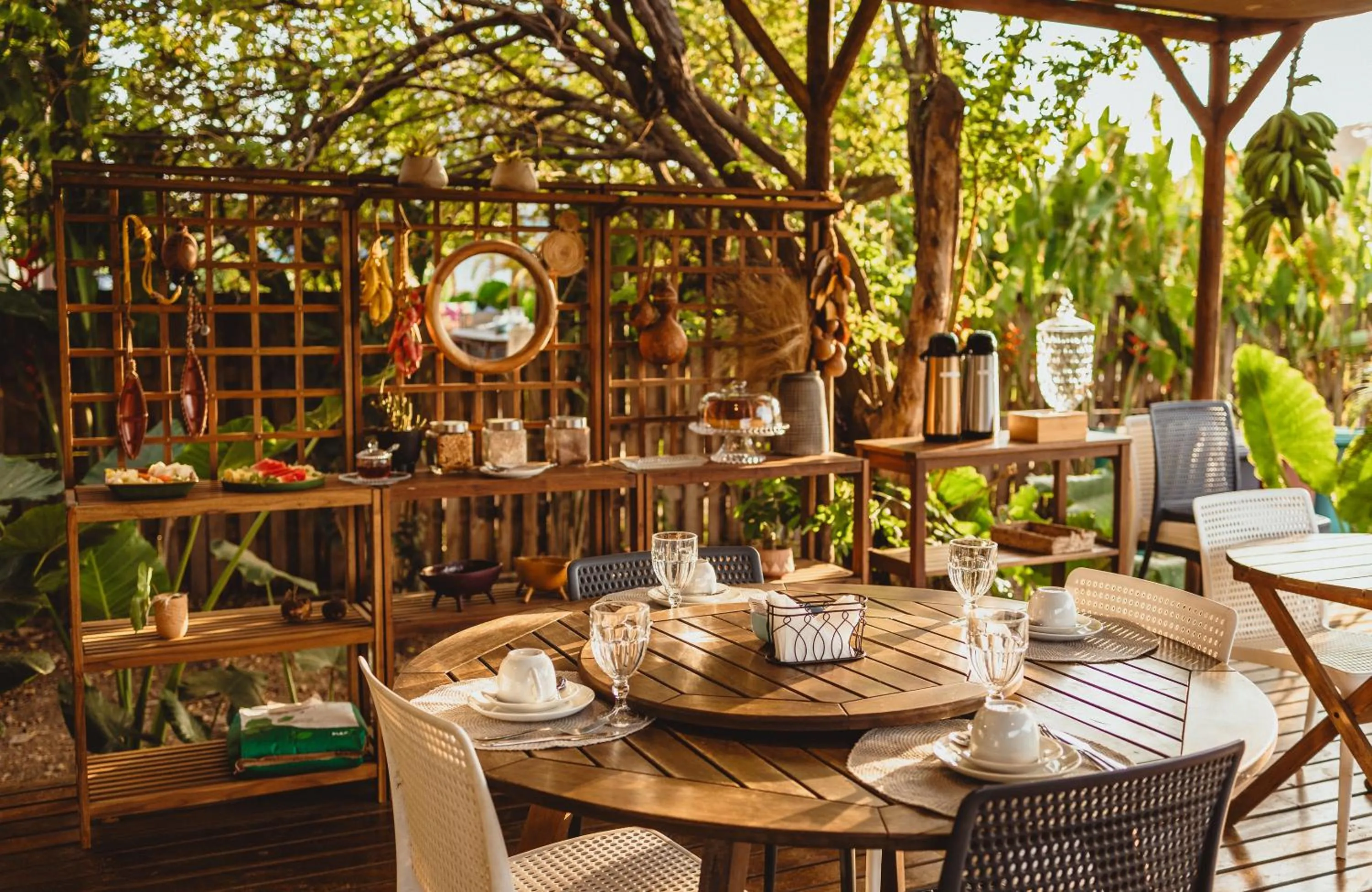 Food and drinks in Pousada Moana