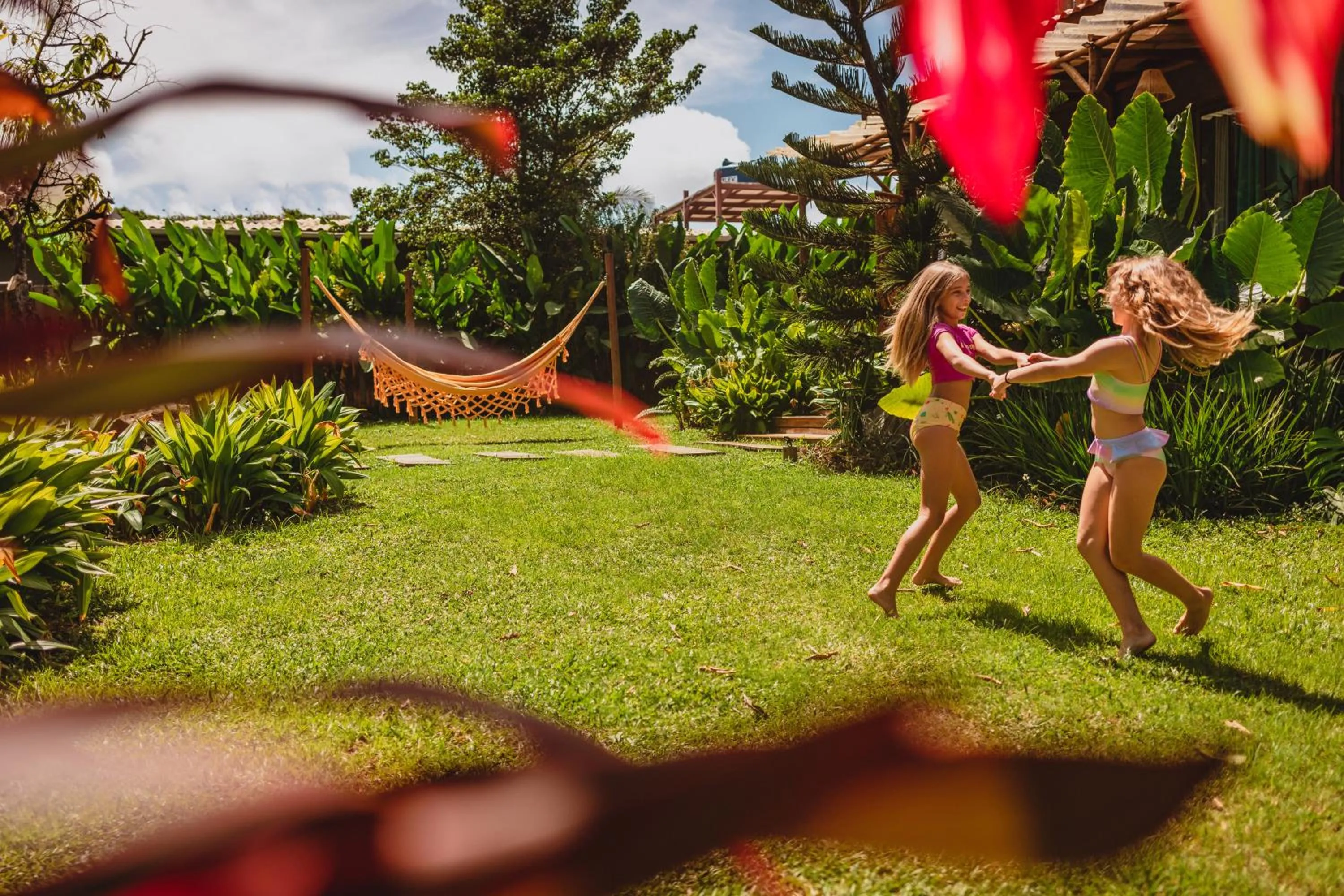 Garden in Pousada Moana