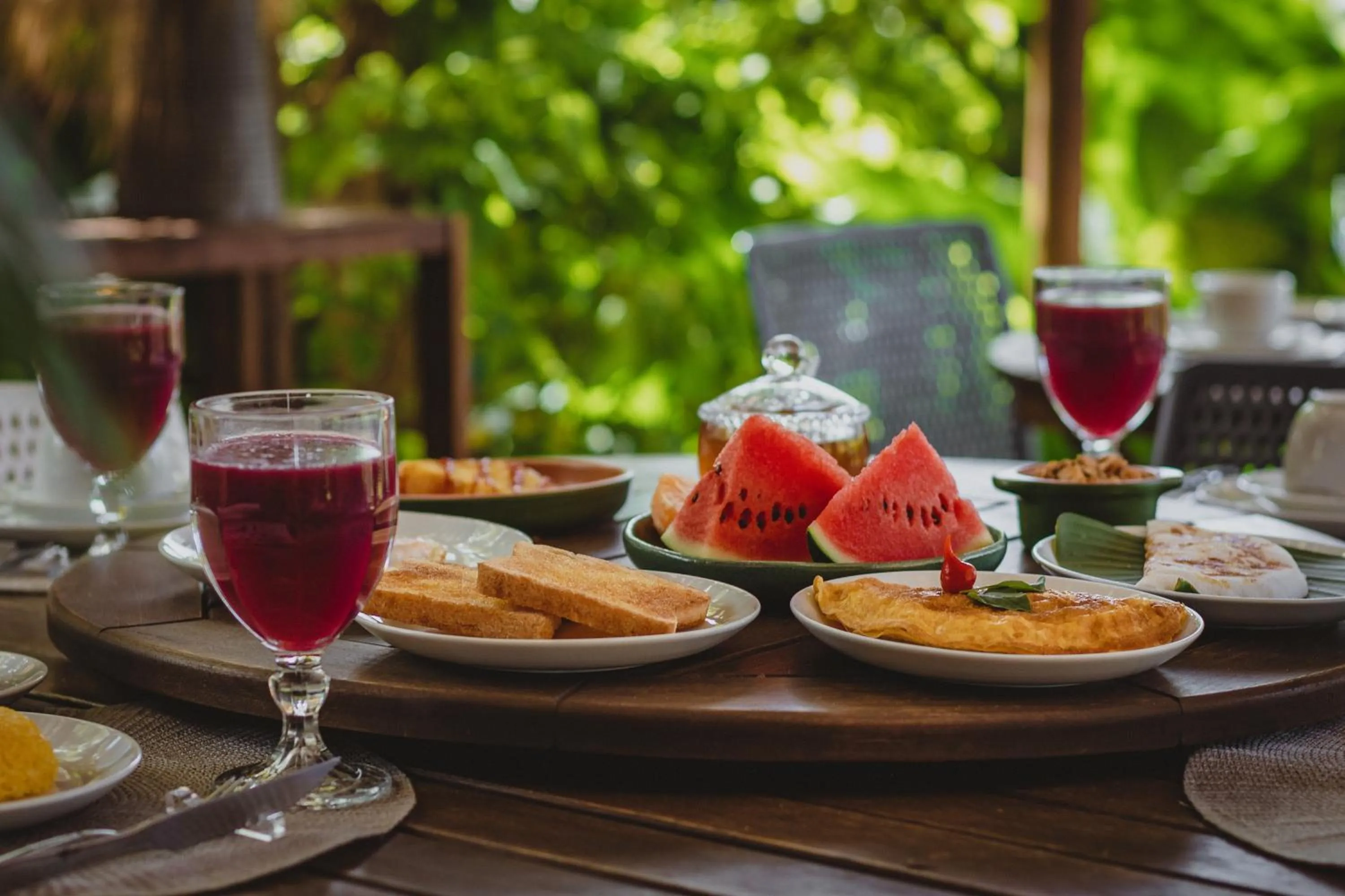 Food in Pousada Moana