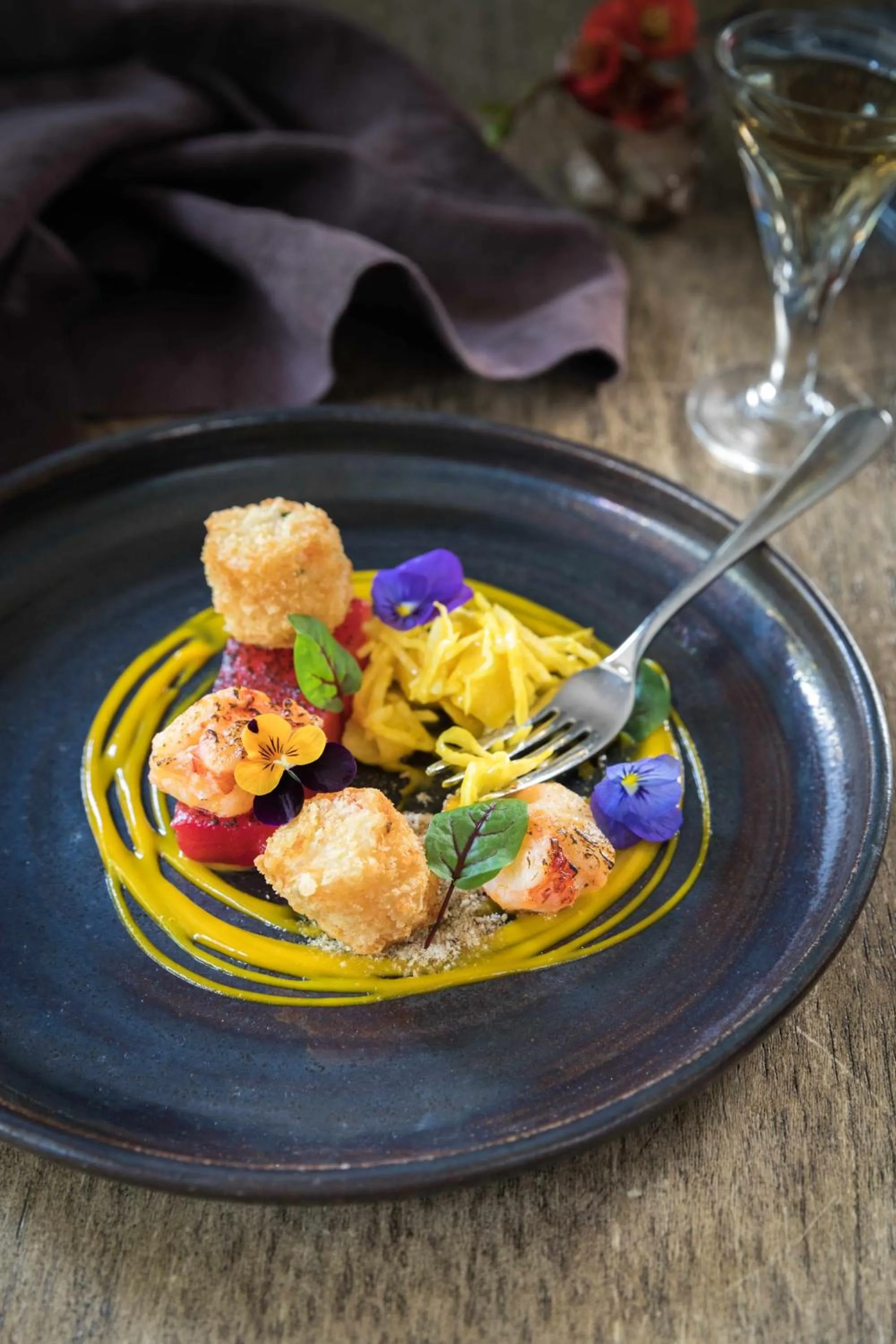 Food and drinks in Tickton Grange Hotel