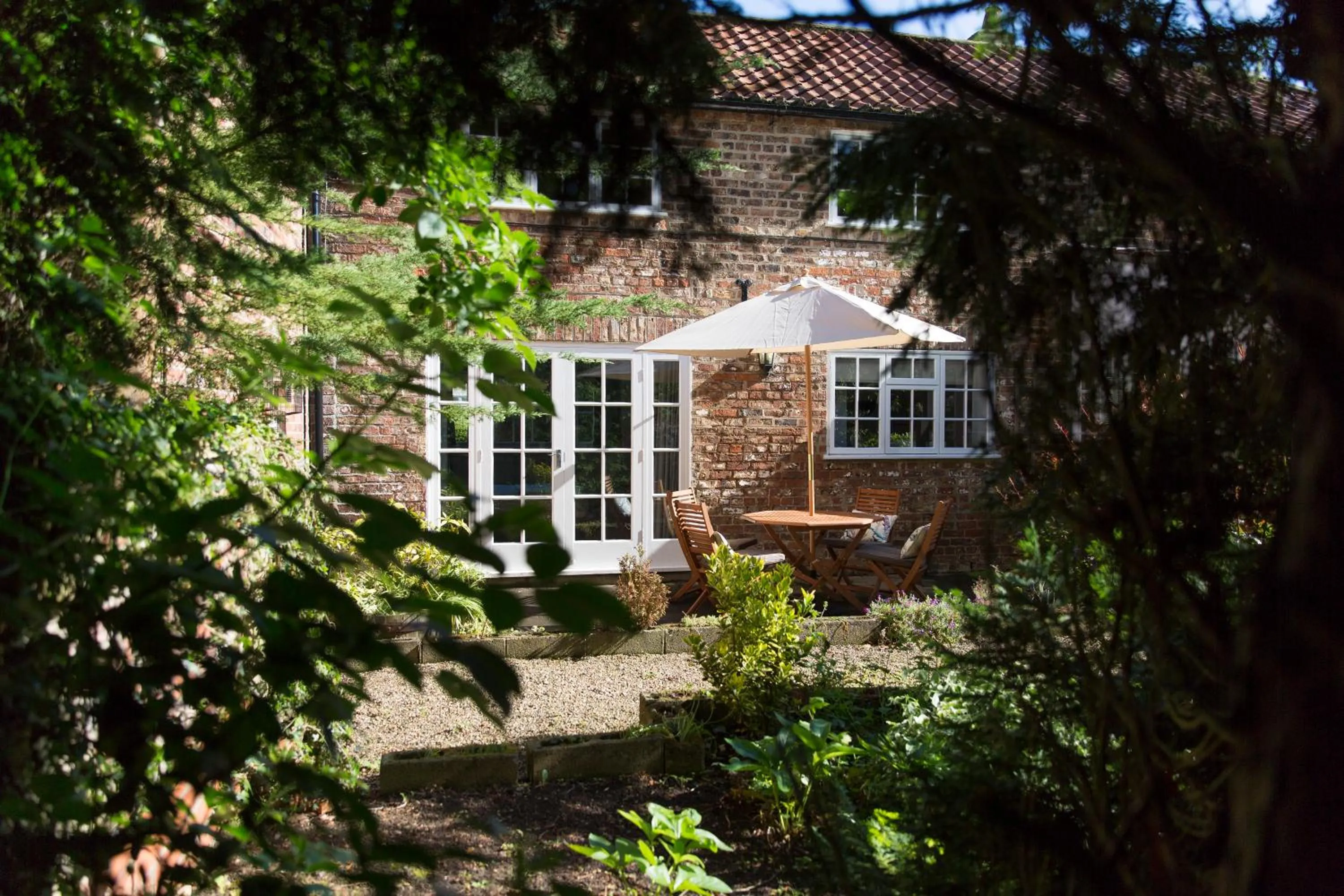 Garden in Tickton Grange Hotel