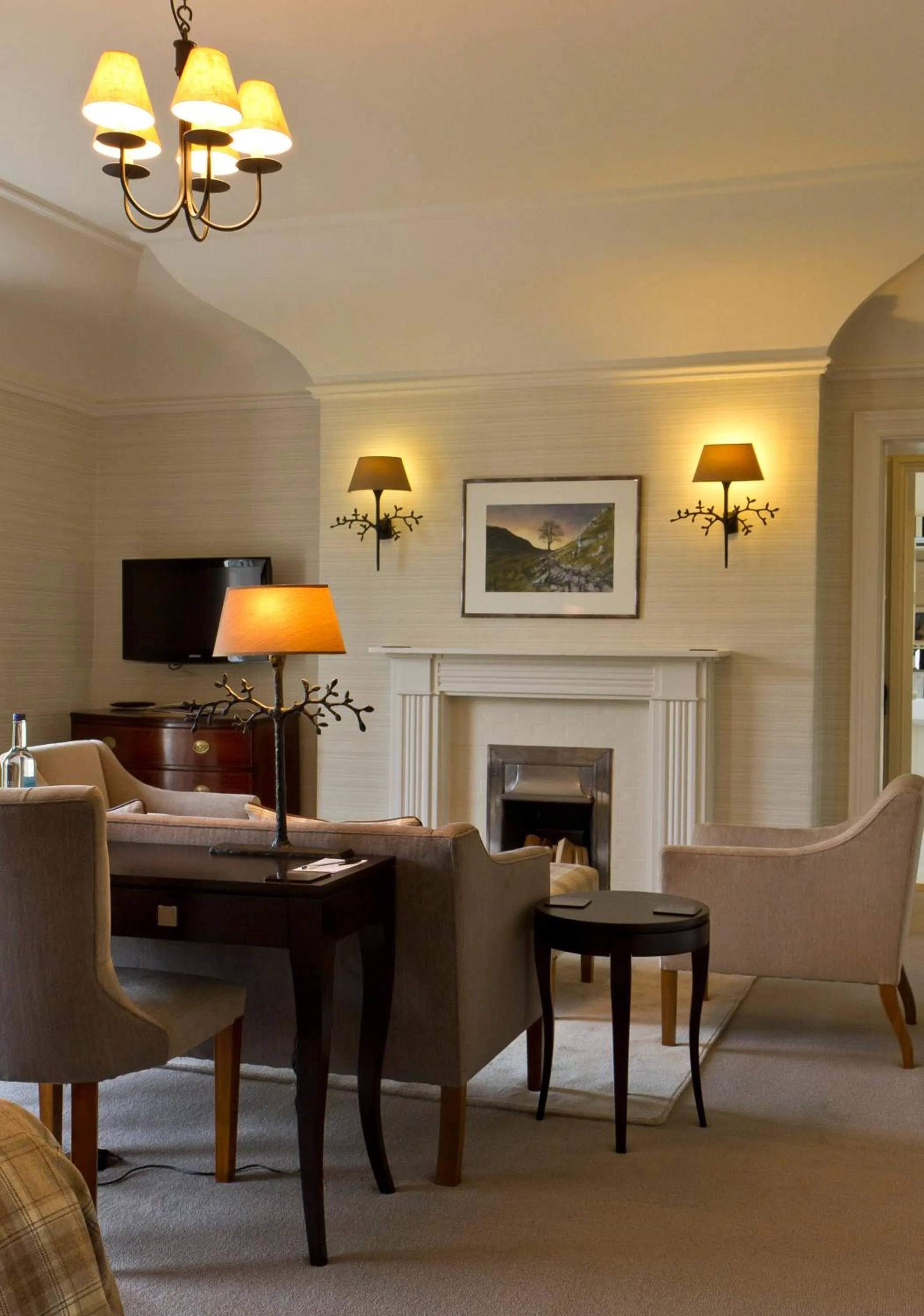 Living room in Tickton Grange Hotel