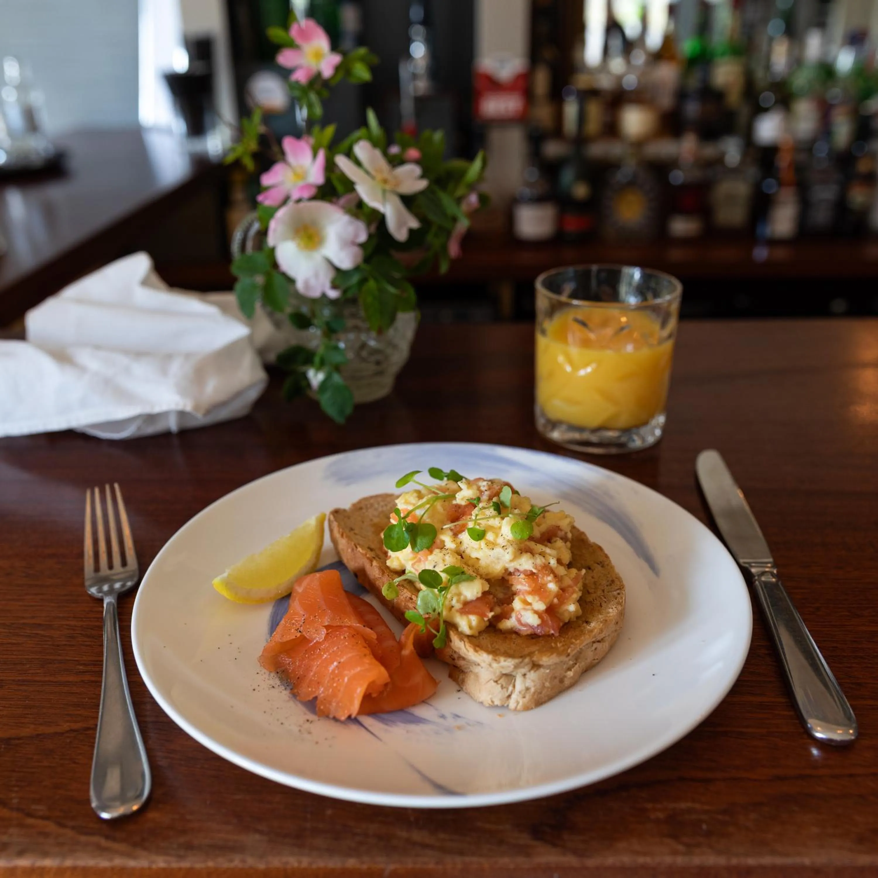 Breakfast in Tickton Grange Hotel