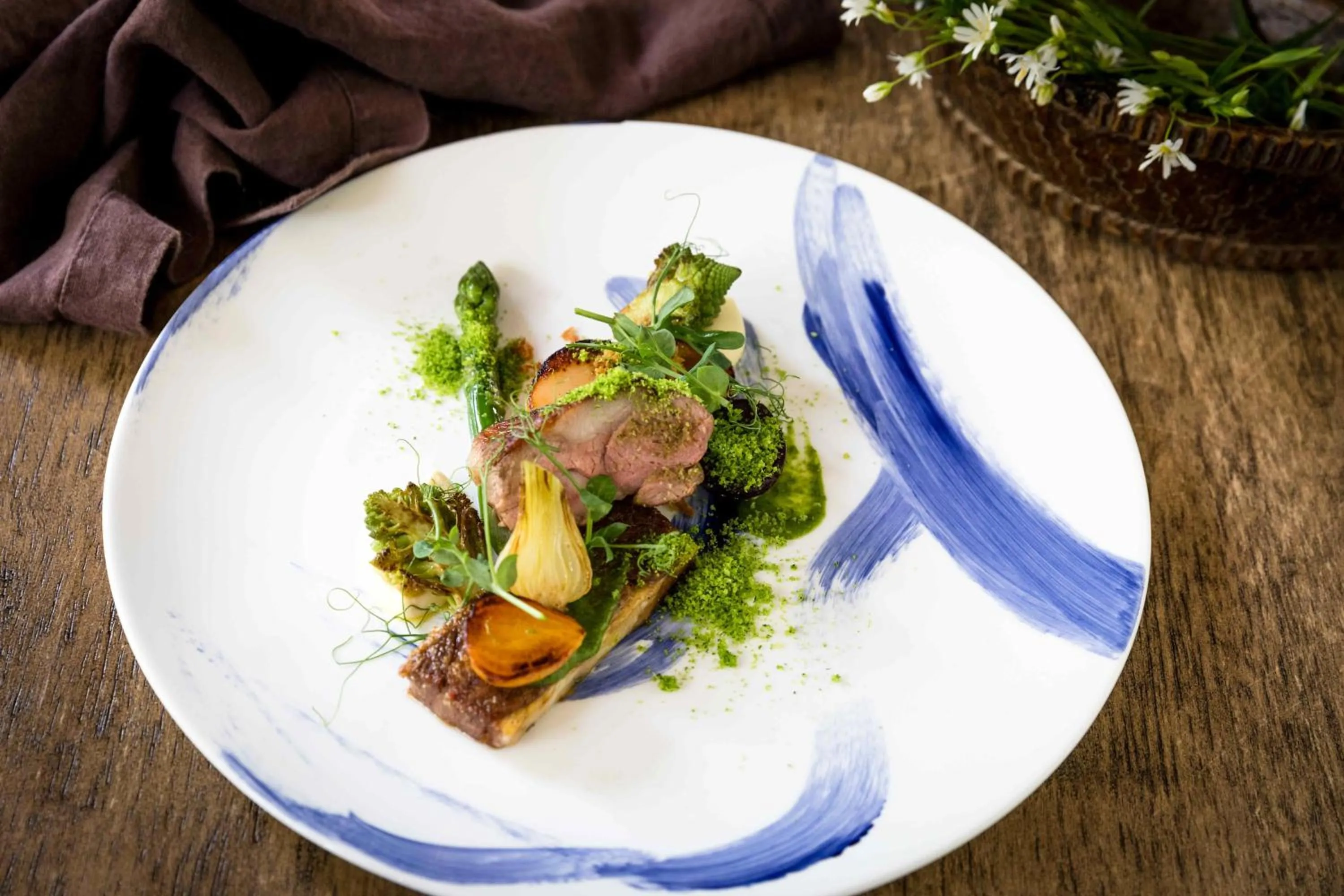 Food and drinks in Tickton Grange Hotel