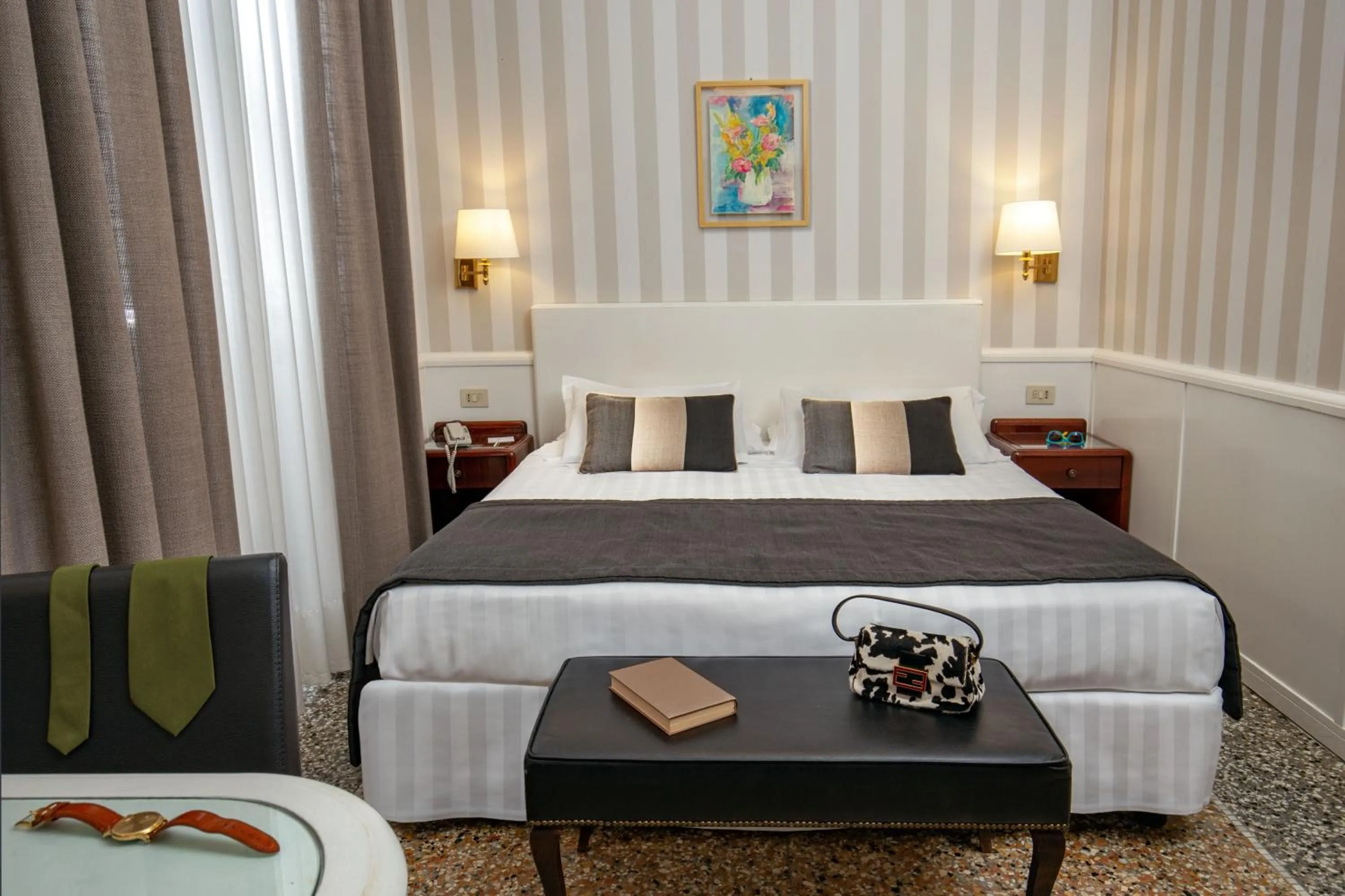 Bed in Hotel Nord Nuova Roma