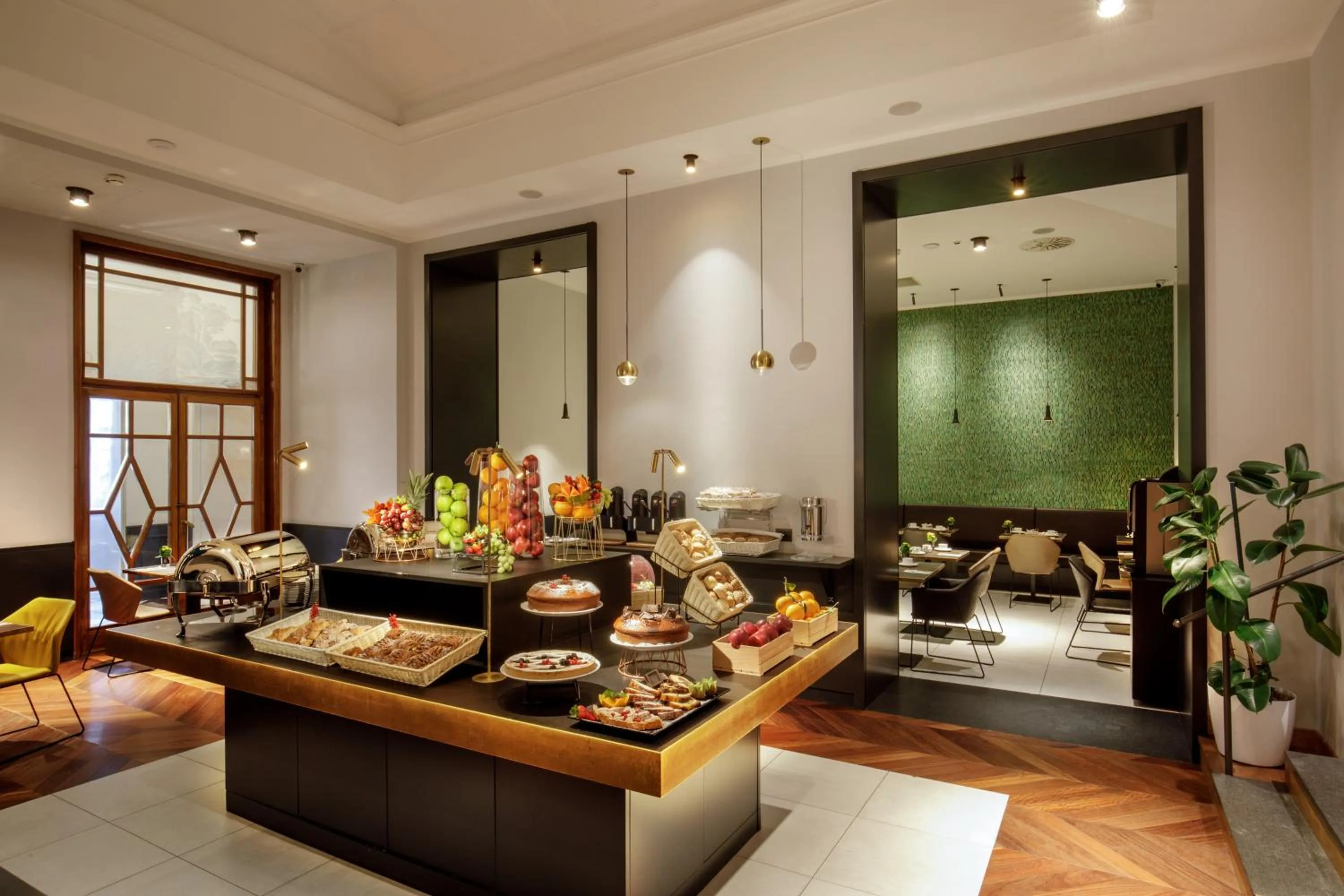 Breakfast in Hotel Nord Nuova Roma