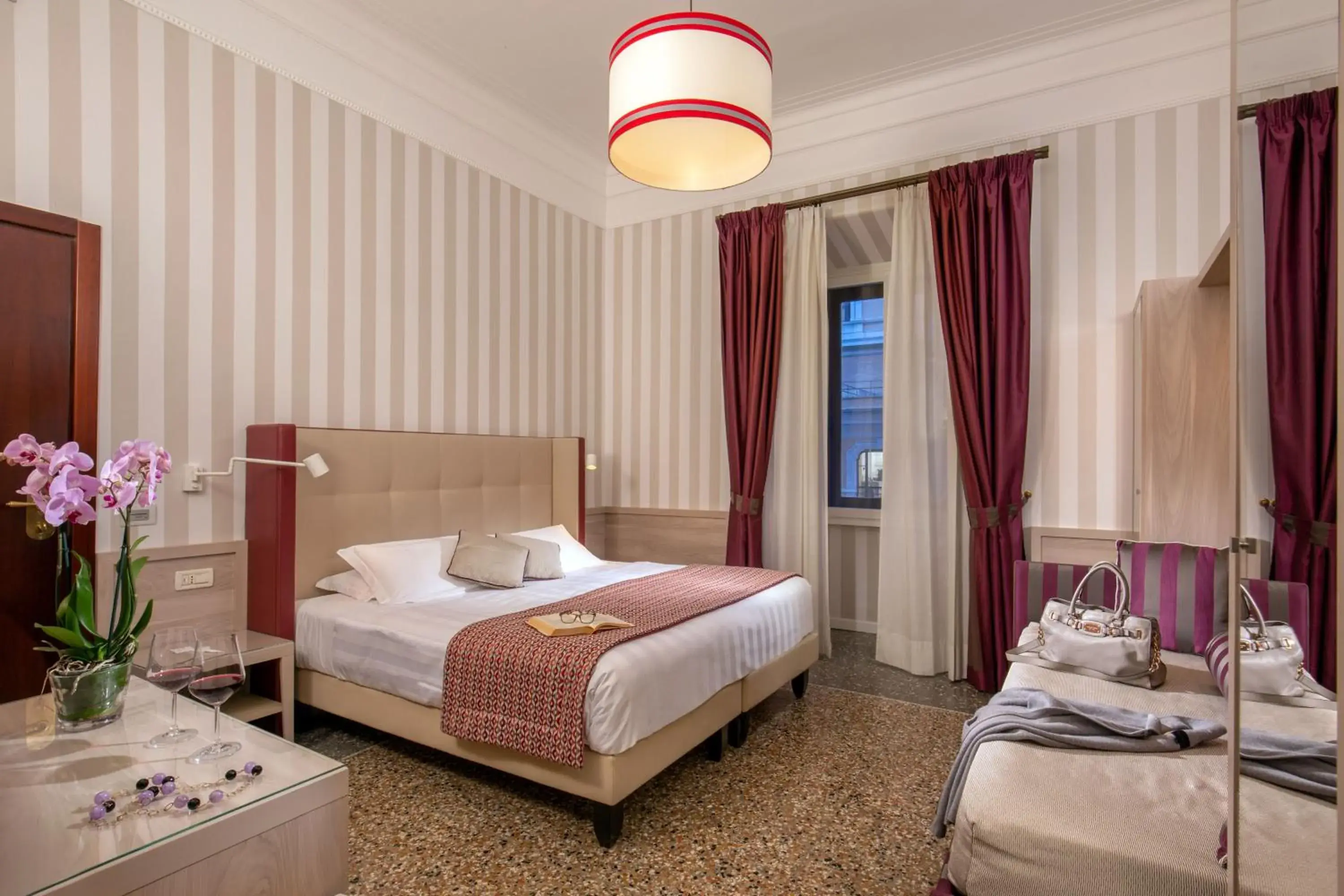 Deluxe Double or Twin Room in Hotel Nord Nuova Roma Deluxe Double or Twin Room in Hotel Nord Nuova Roma