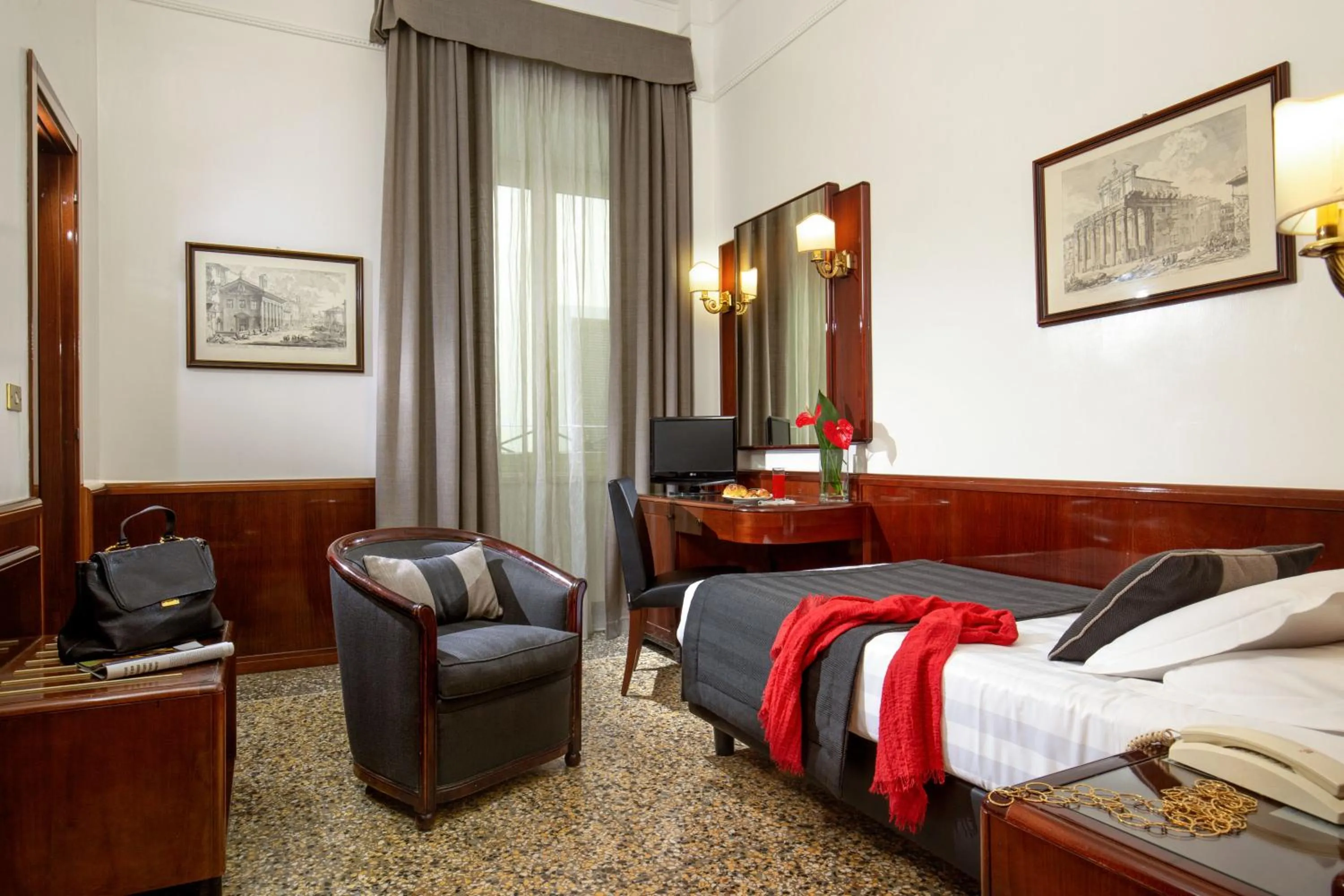 Photo of the whole room, Bed in Hotel Nord Nuova Roma