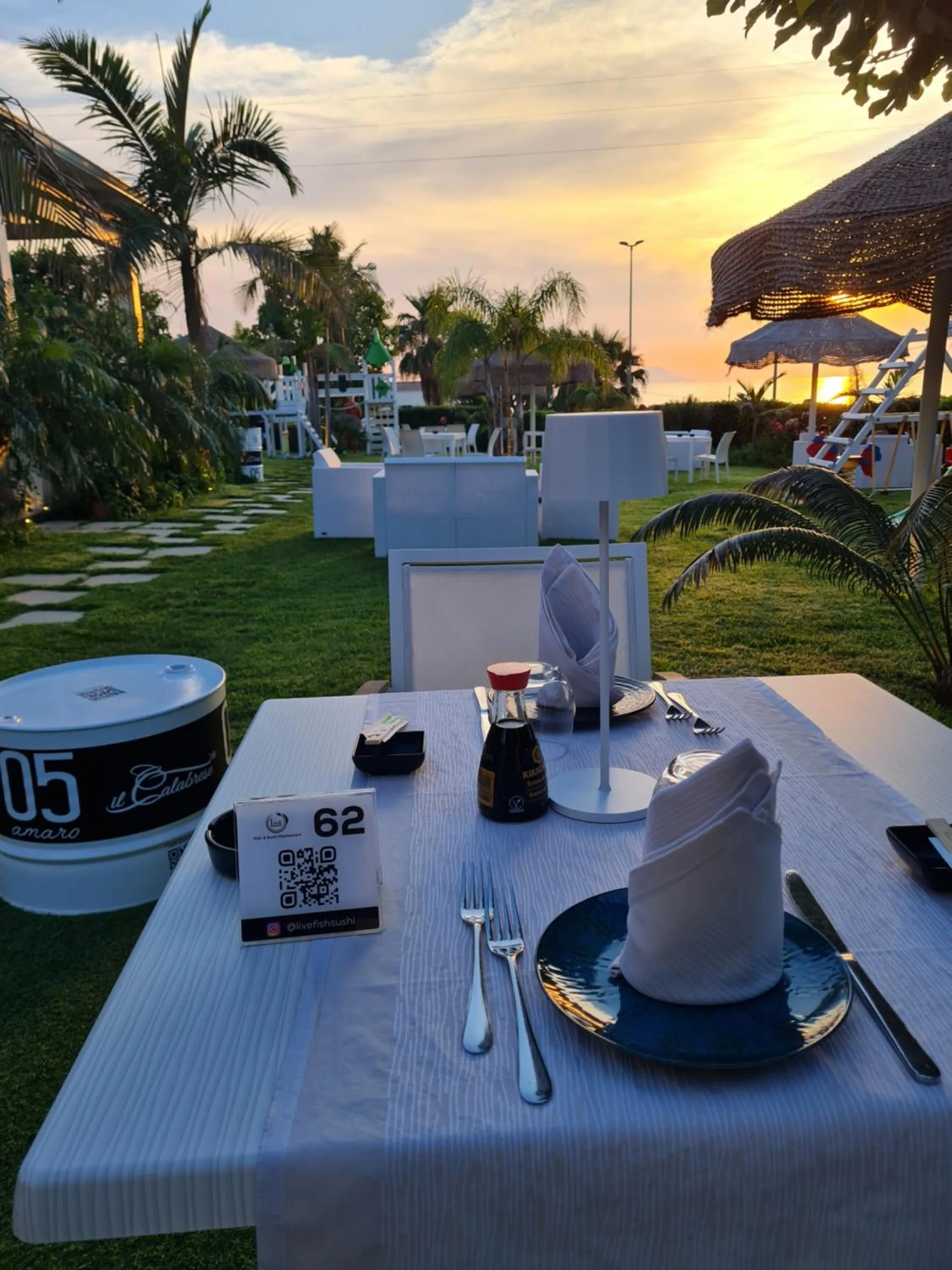 Restaurant/places to eat in La Bussola Hotel Calabria