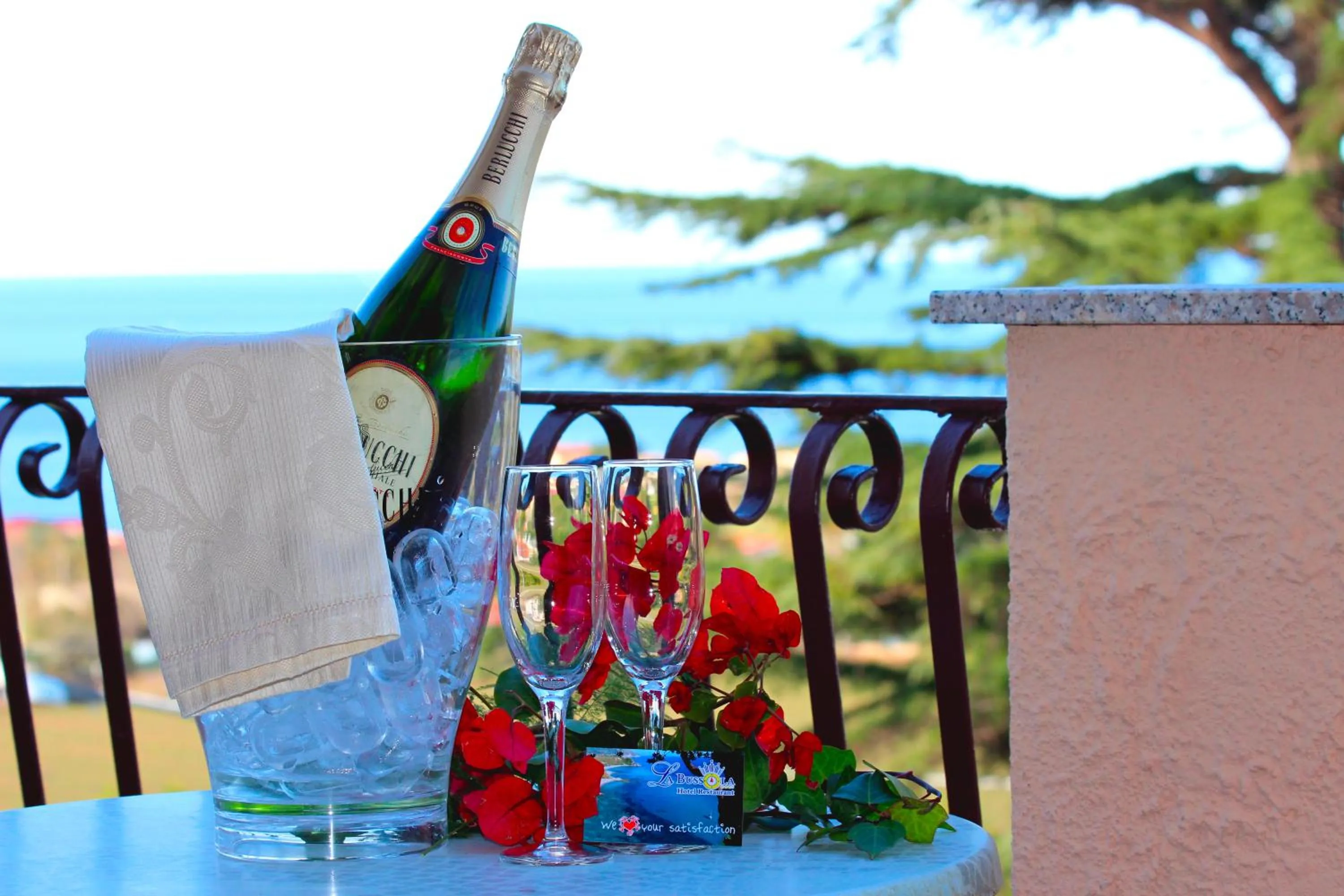 Sea view in La Bussola Hotel Calabria