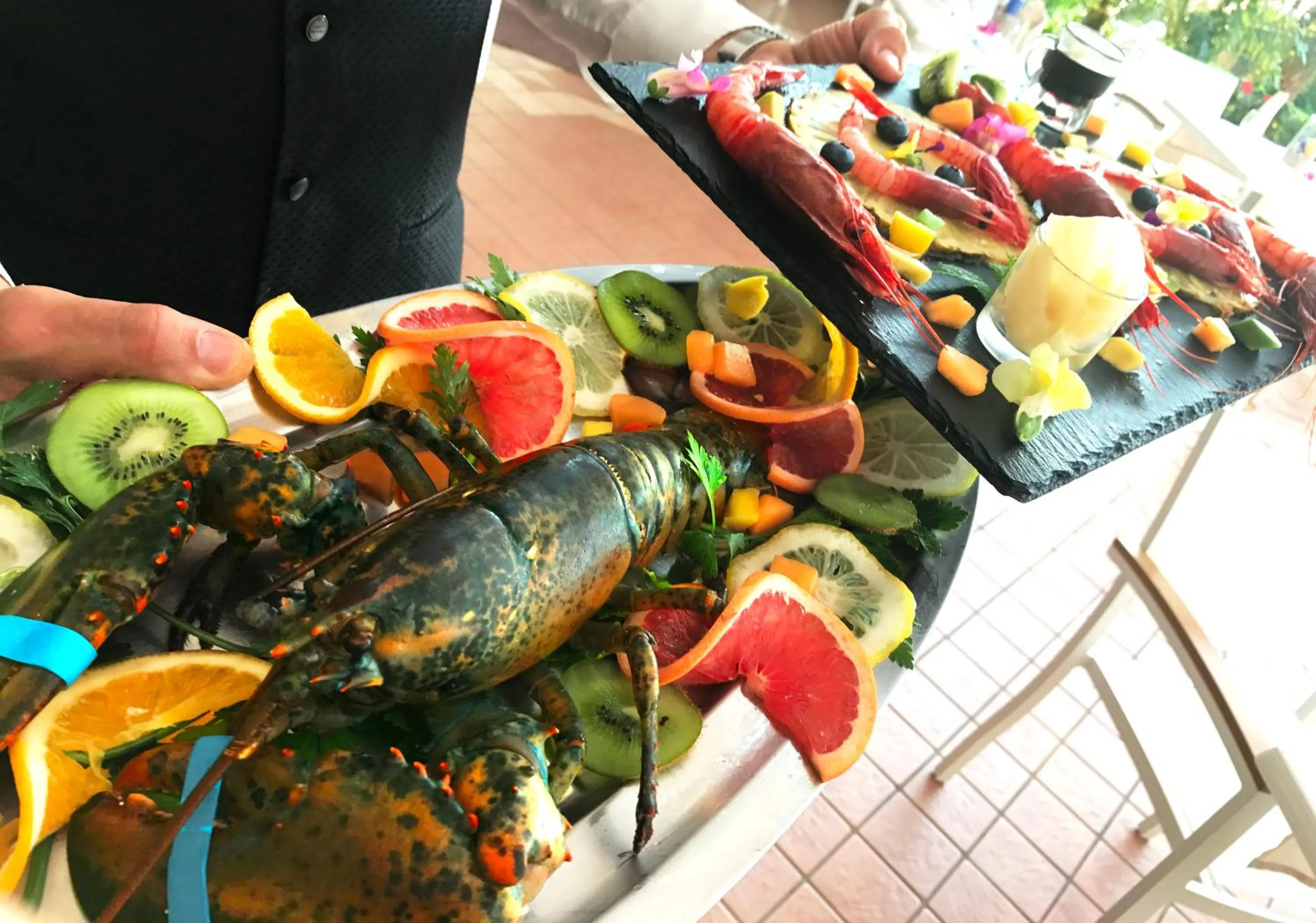 Staff in La Bussola Hotel Calabria