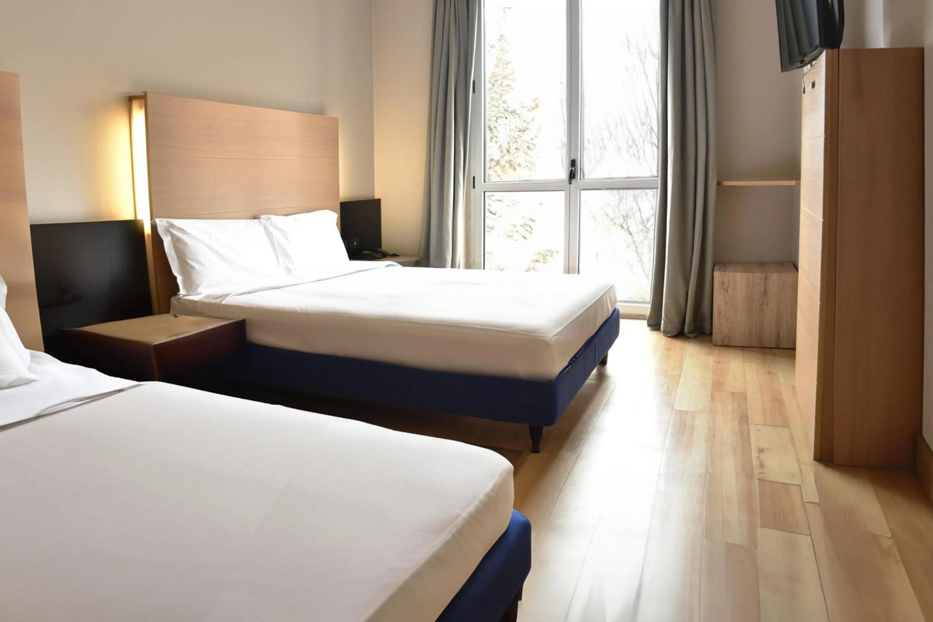 Photo of the whole room, Bed in B&B HOTEL Milano Cologno Studios