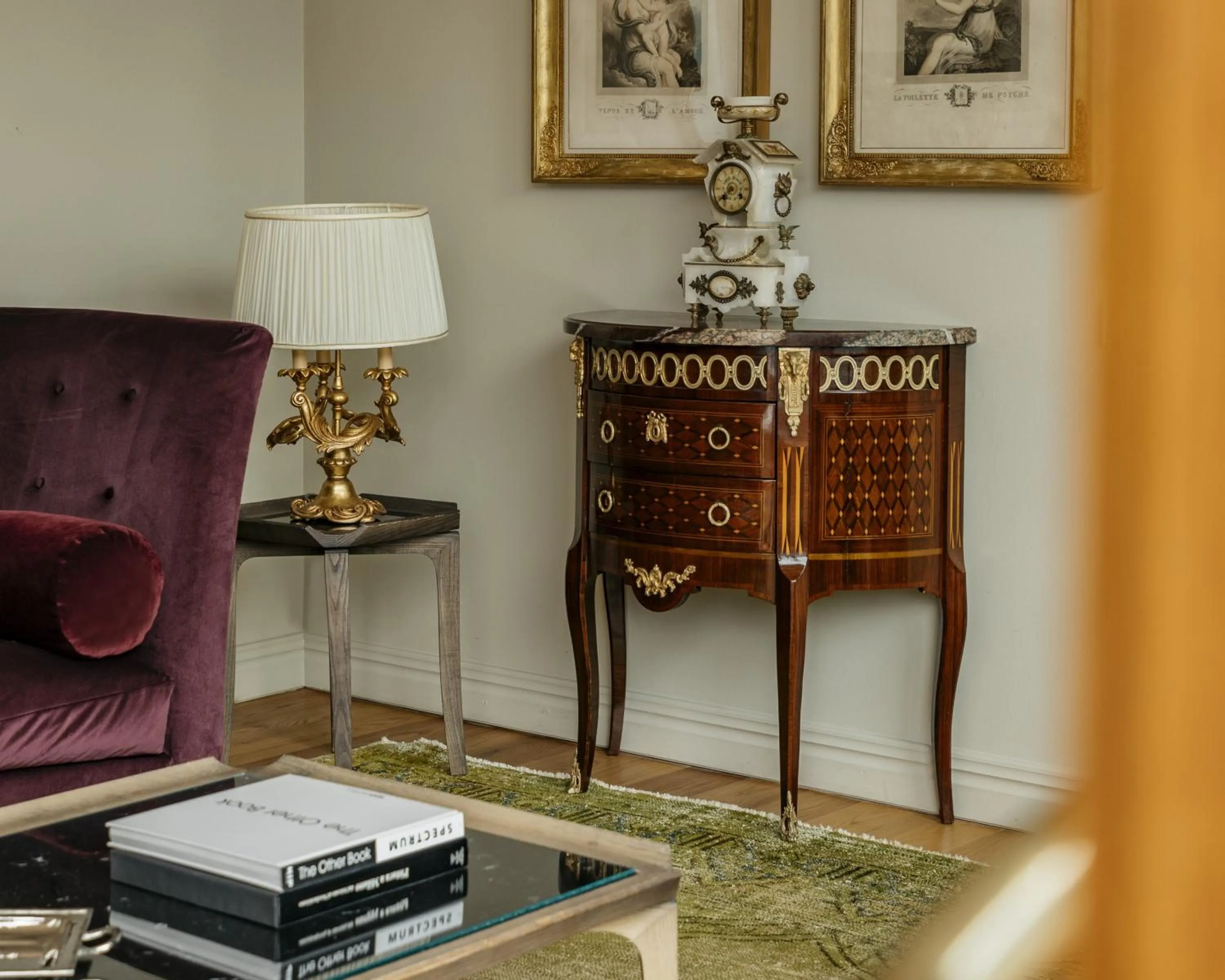 Decorative detail in Grand Hotel Tremezzo