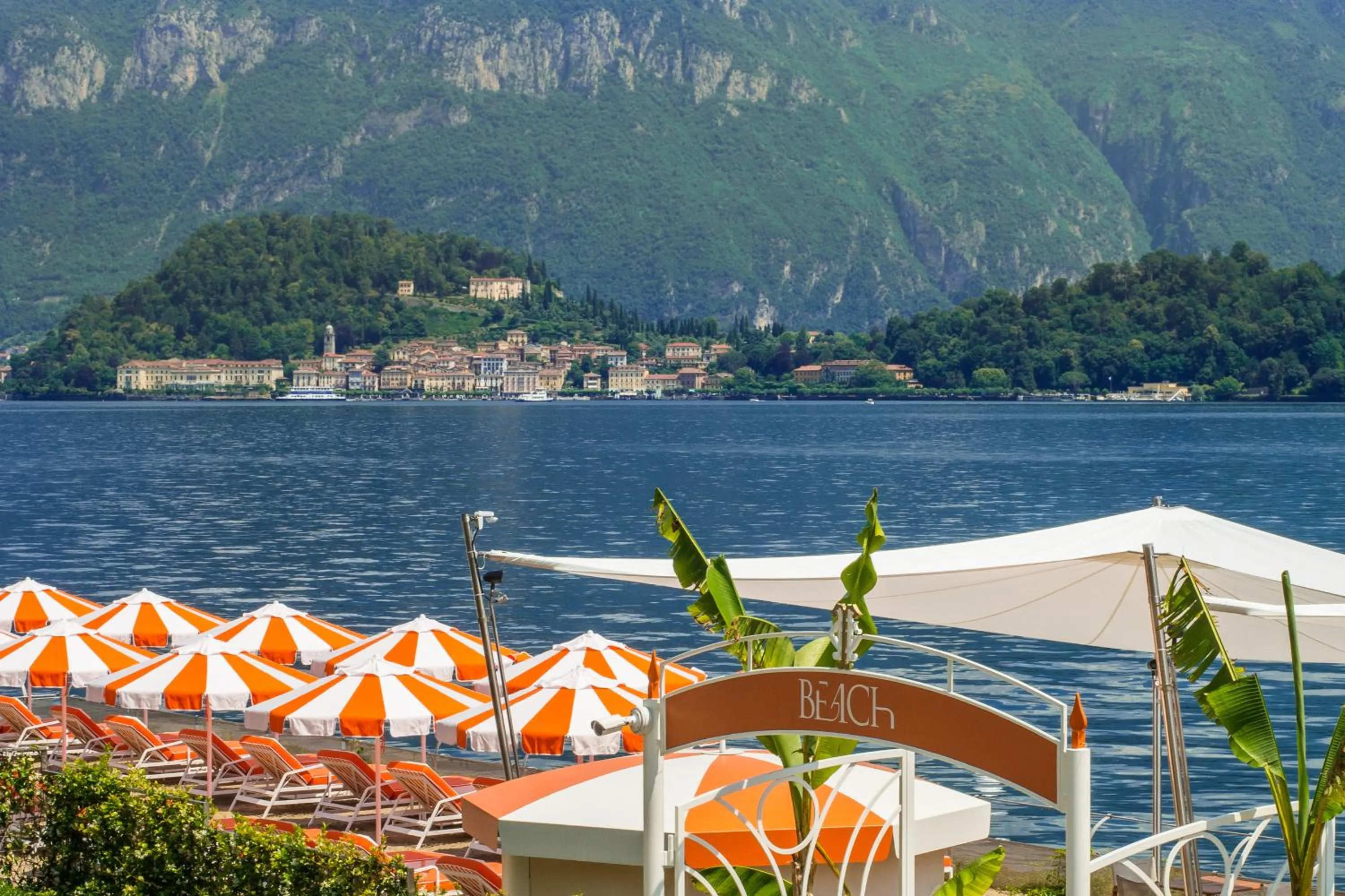 Beach in Grand Hotel Tremezzo