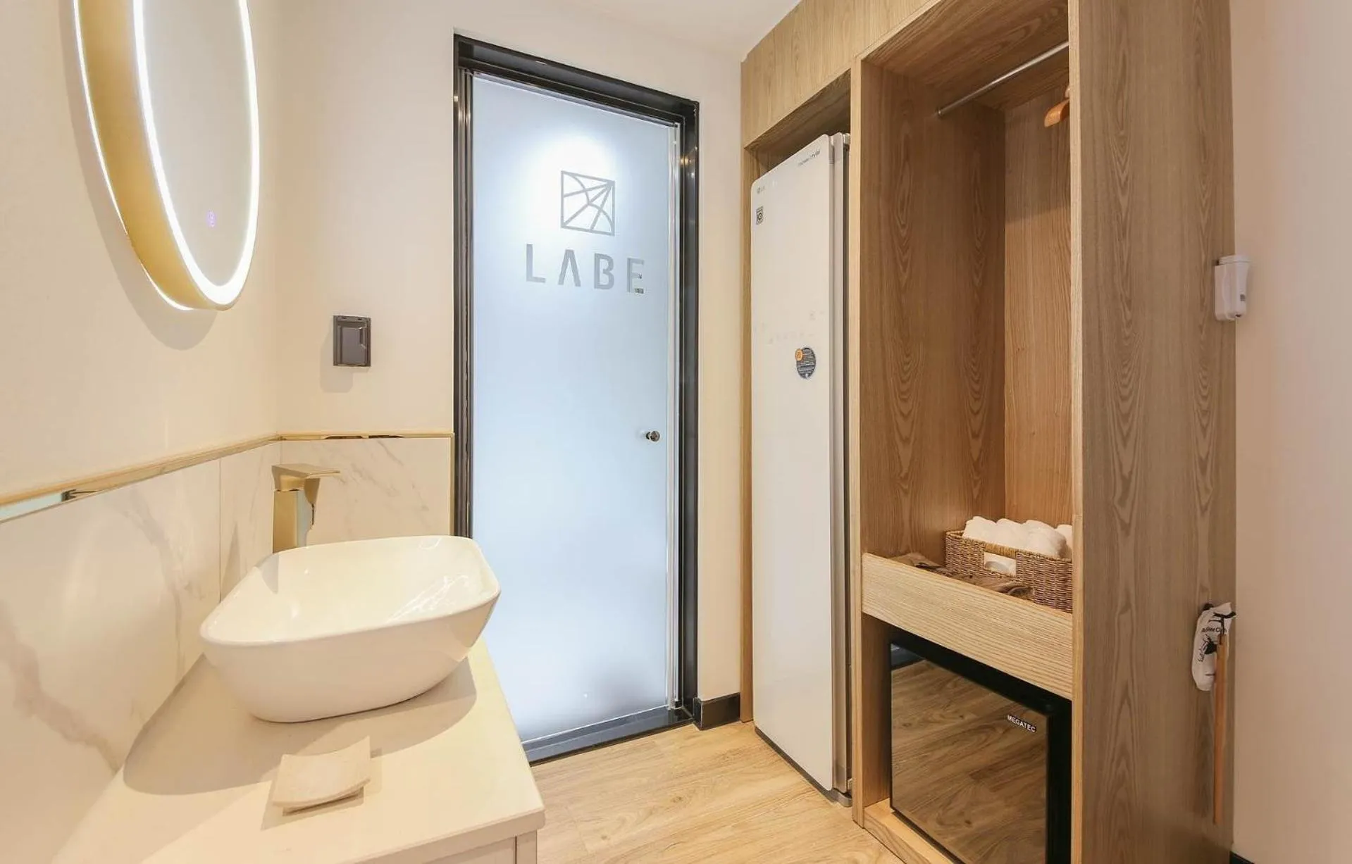 Bathroom in LABE Hotel