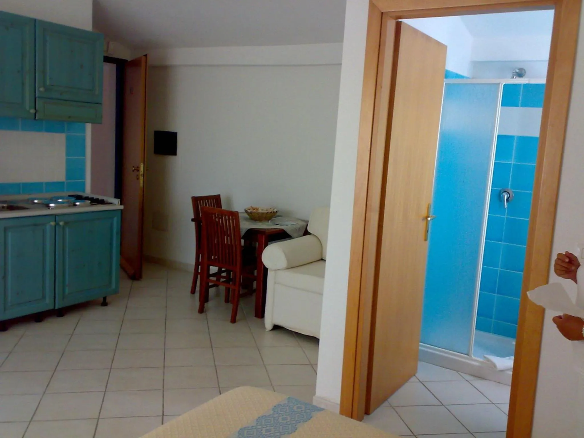 Kitchen or kitchenette in Meta Hotel