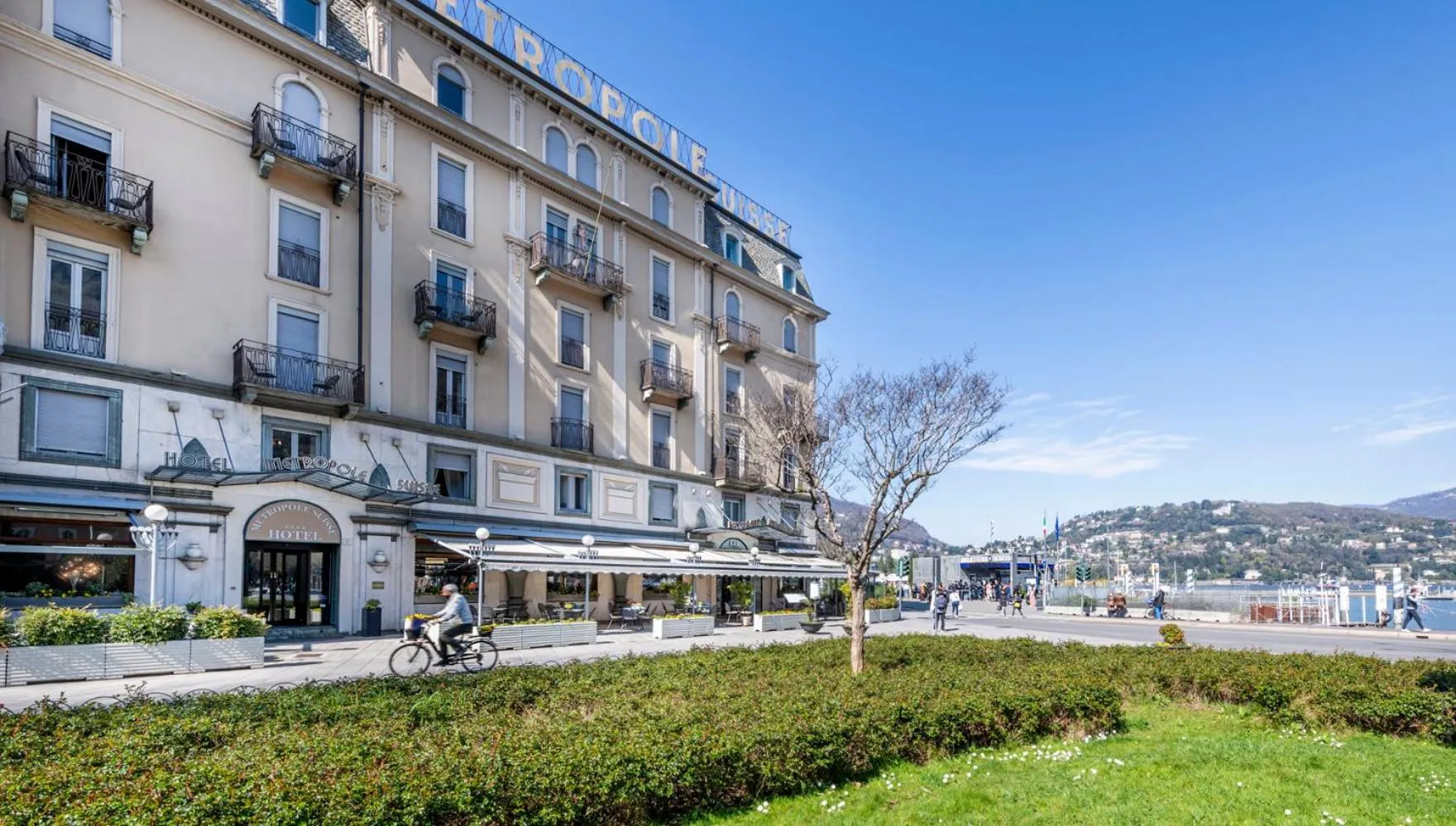 Property building in Hotel Metropole Suisse
