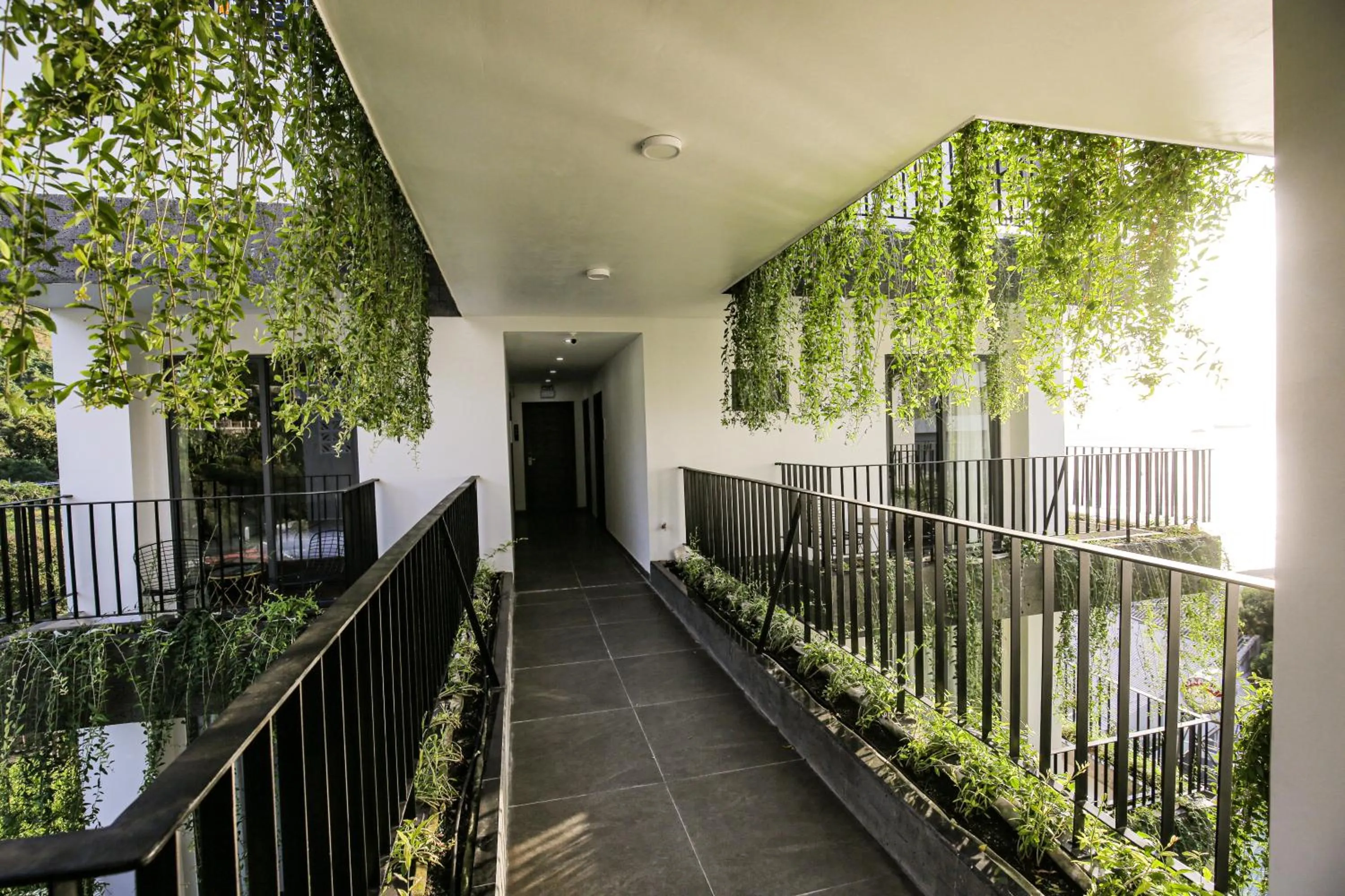Balcony/Terrace in Fati Boutique Hotel & Apartment