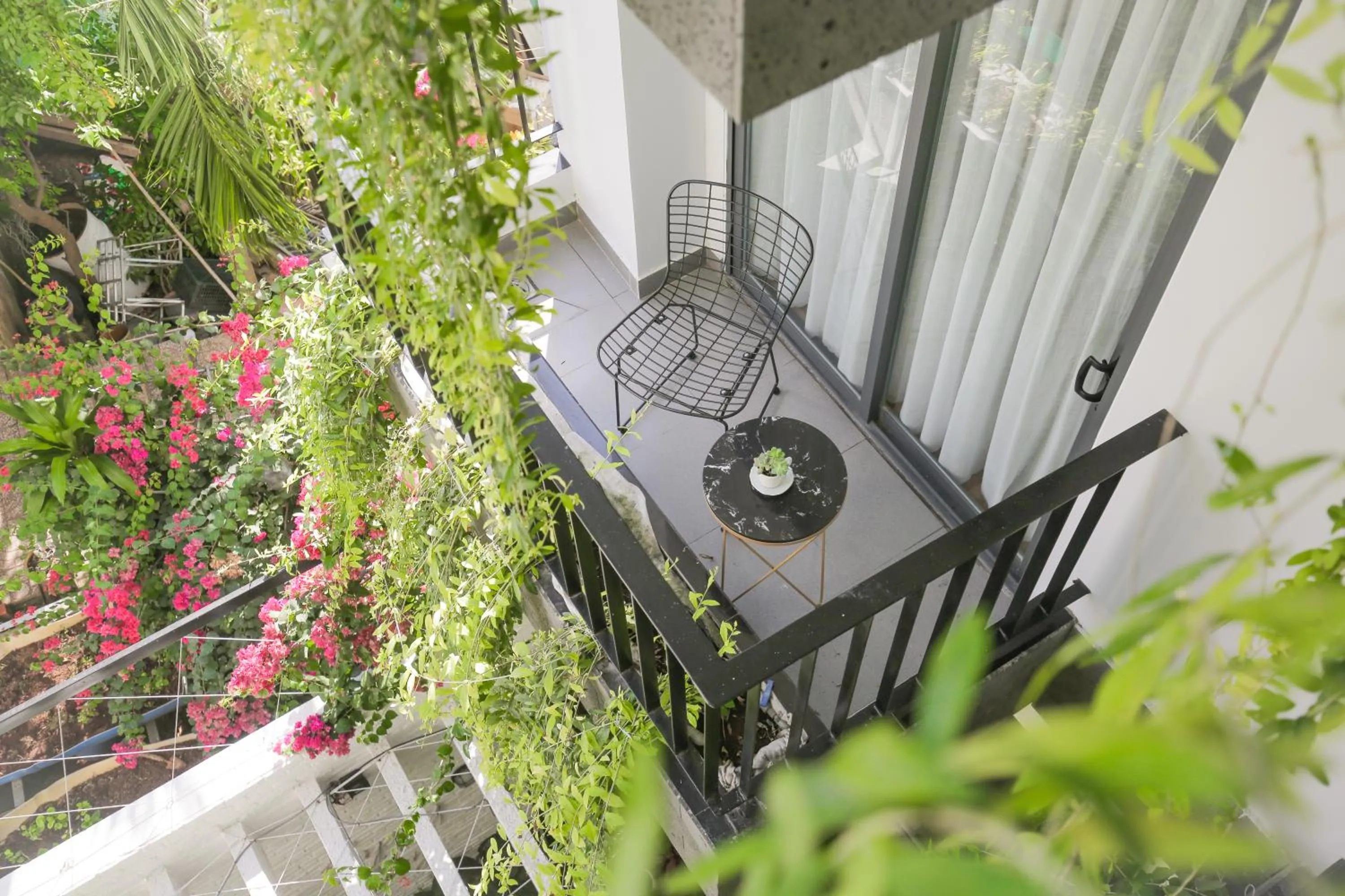 Balcony/Terrace in Fati Boutique Hotel & Apartment