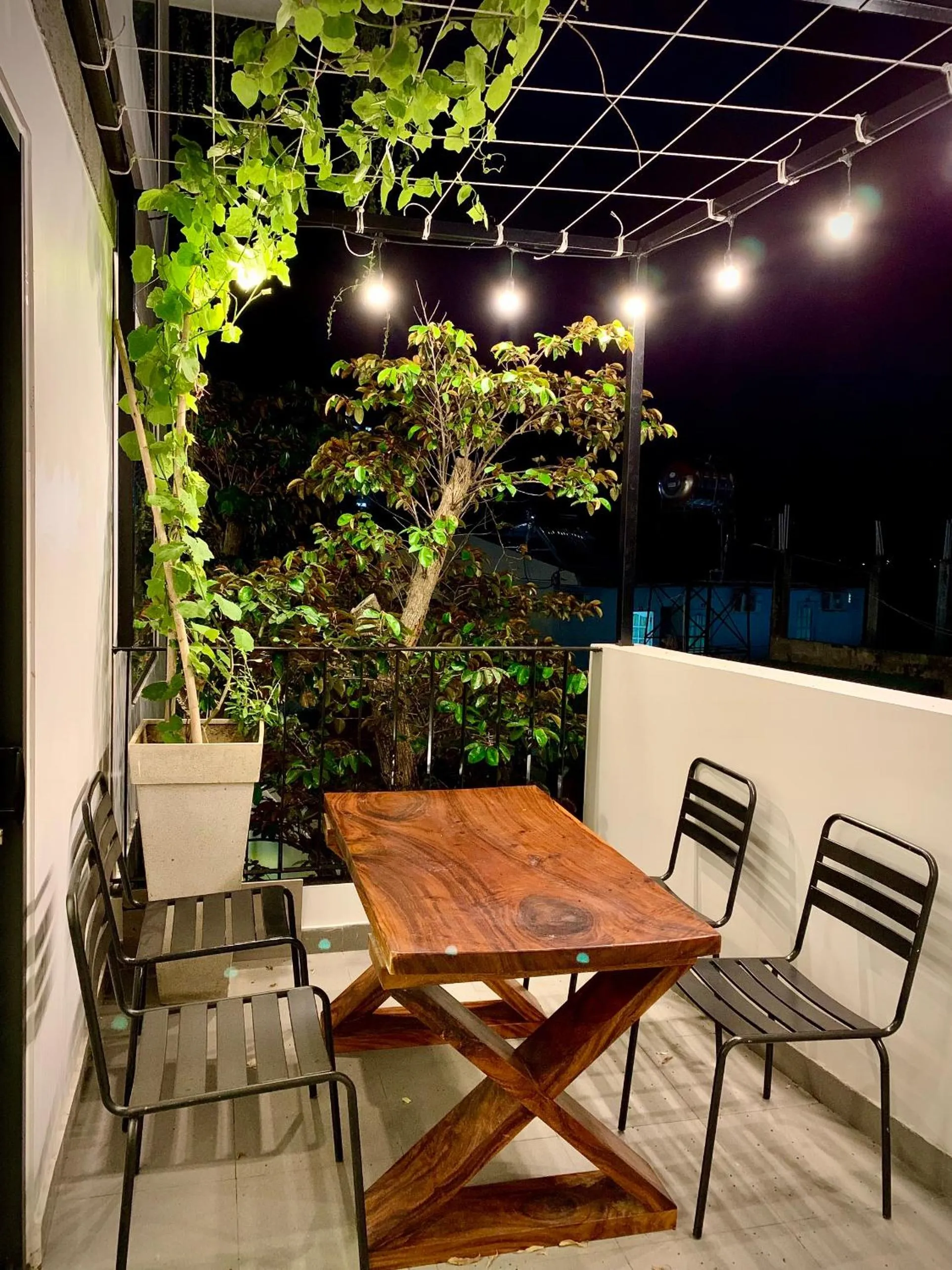 Balcony/Terrace in Fati Boutique Hotel & Apartment