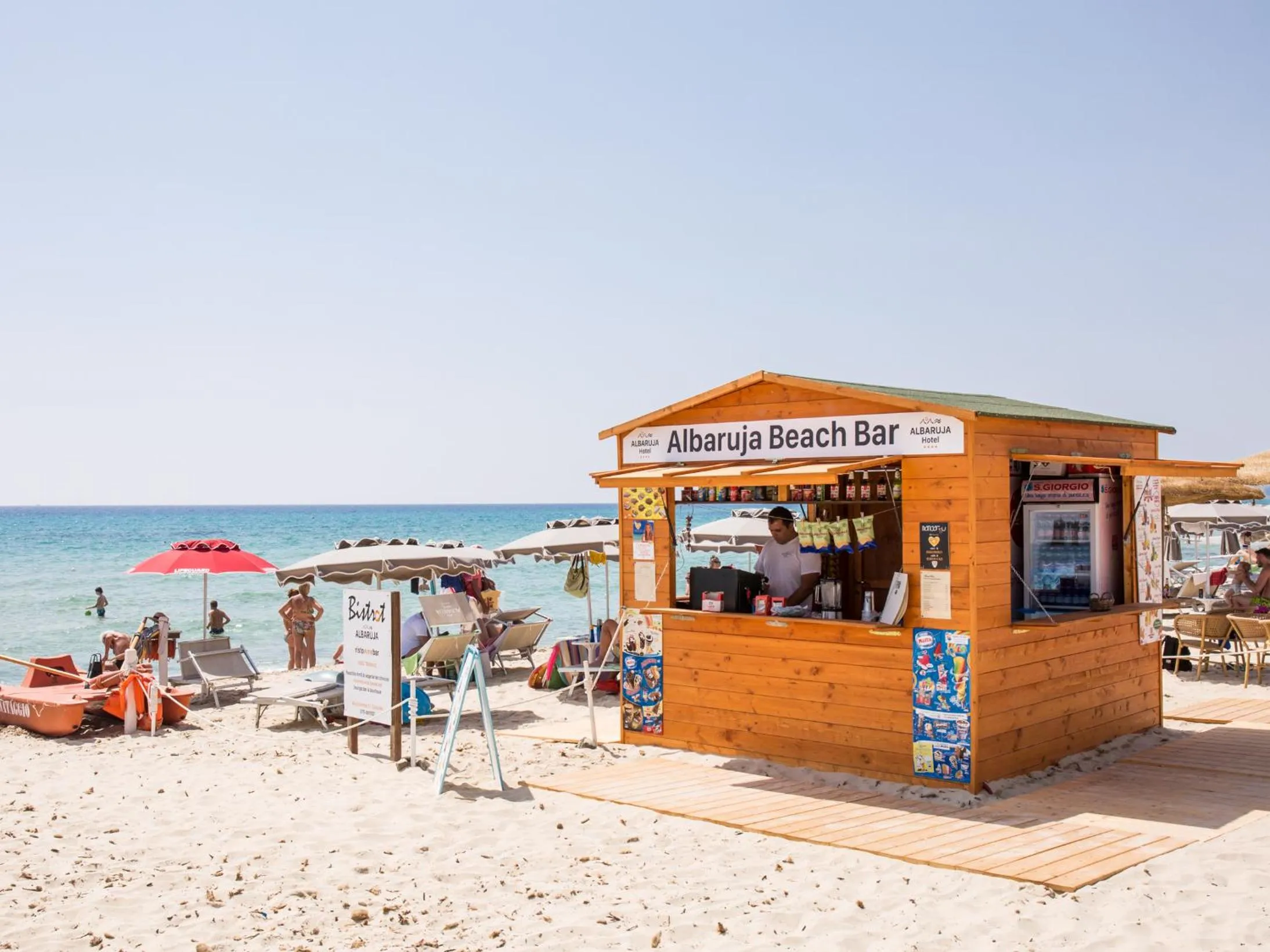 Beach in Albaruja Hotel