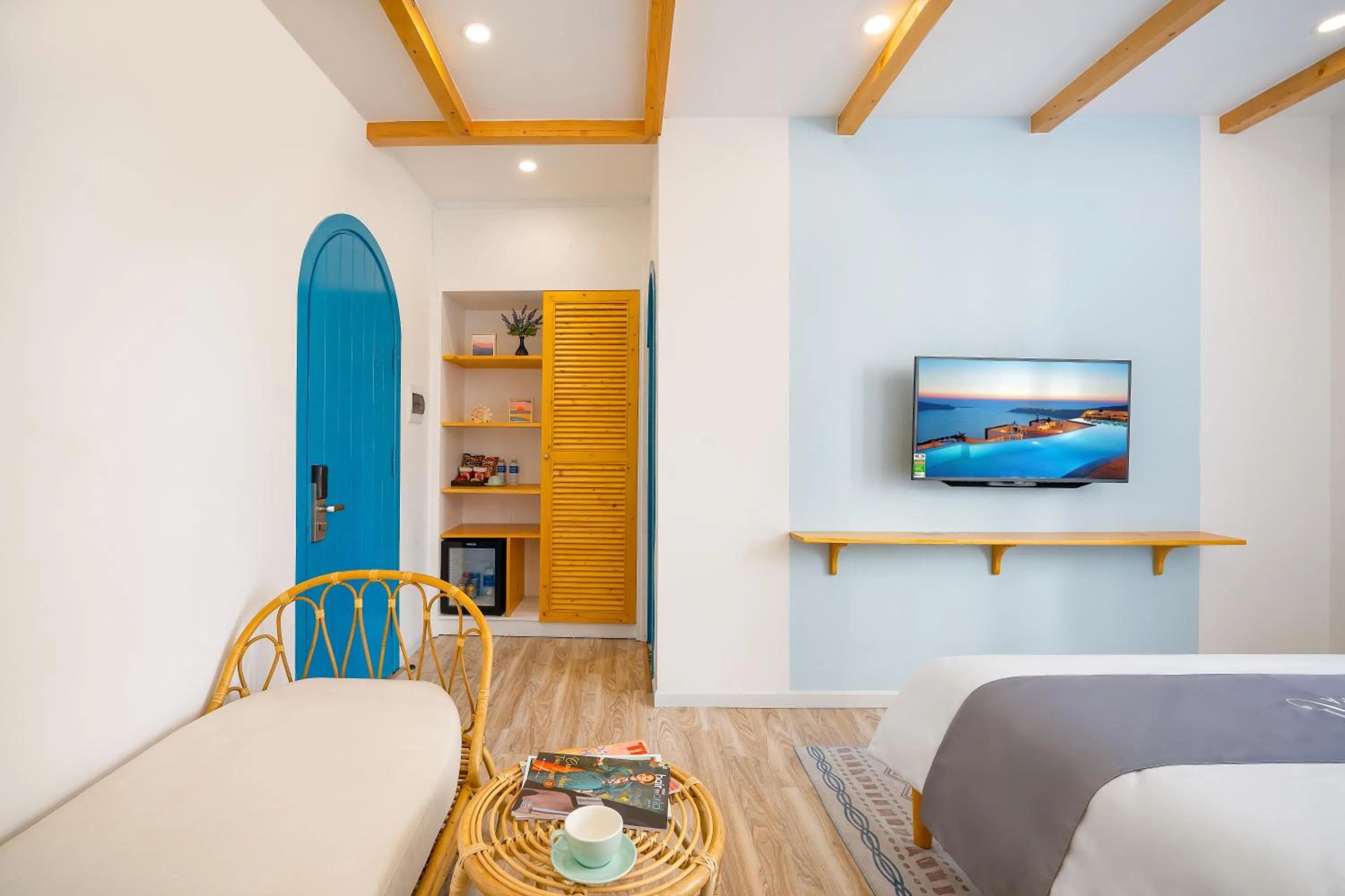 Bedroom in Santori Hotel And Spa