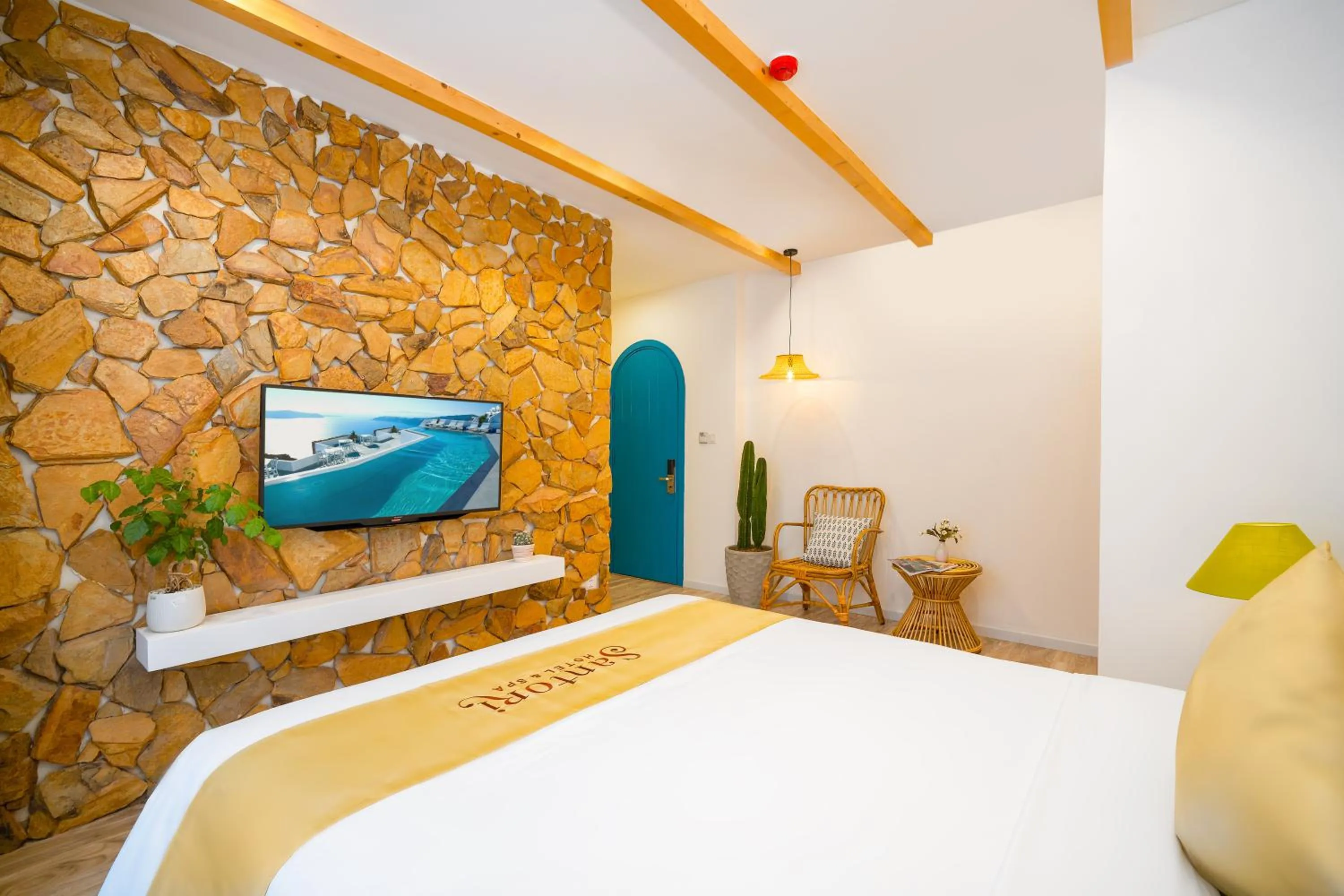 Bedroom in Santori Hotel And Spa