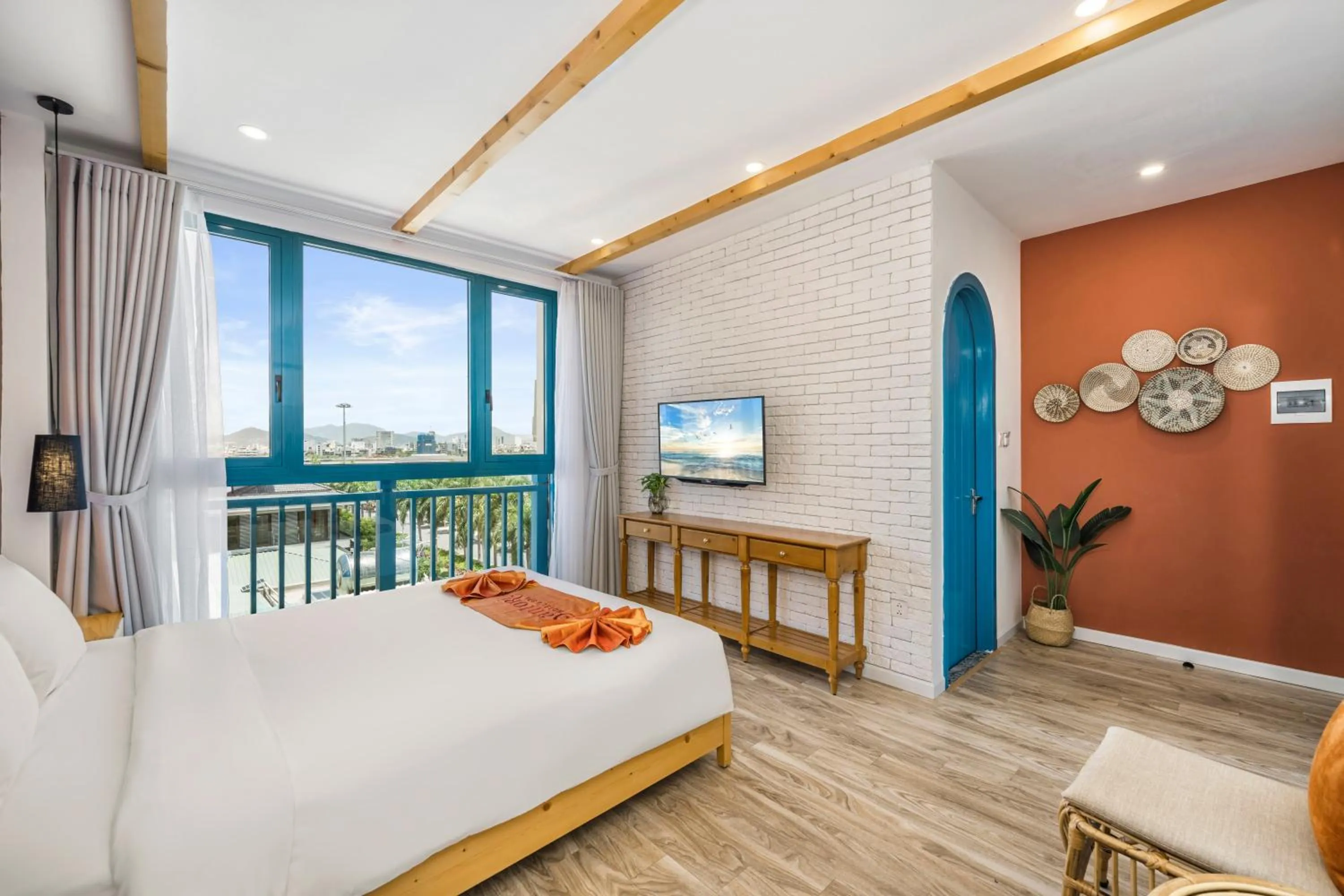 Bedroom in Santori Hotel And Spa