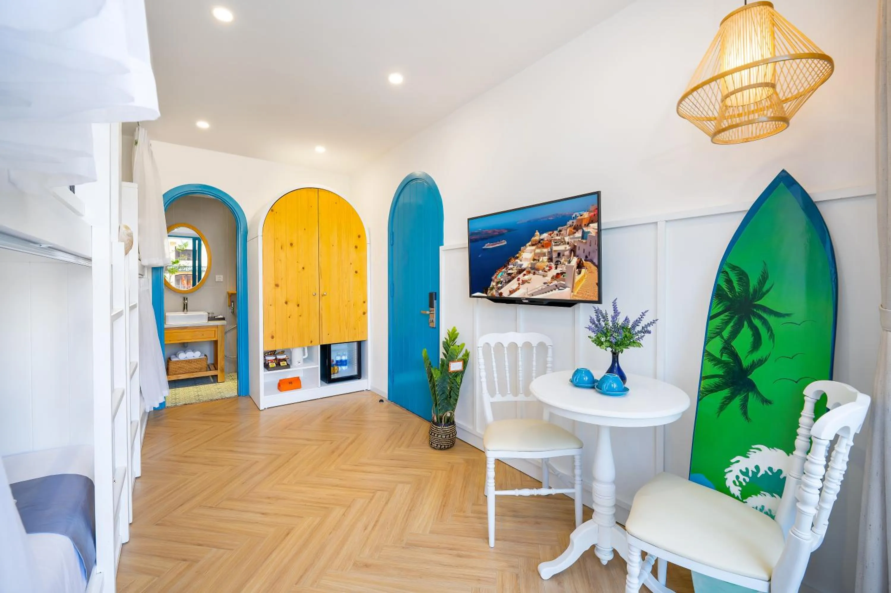 Bedroom in Santori Hotel And Spa