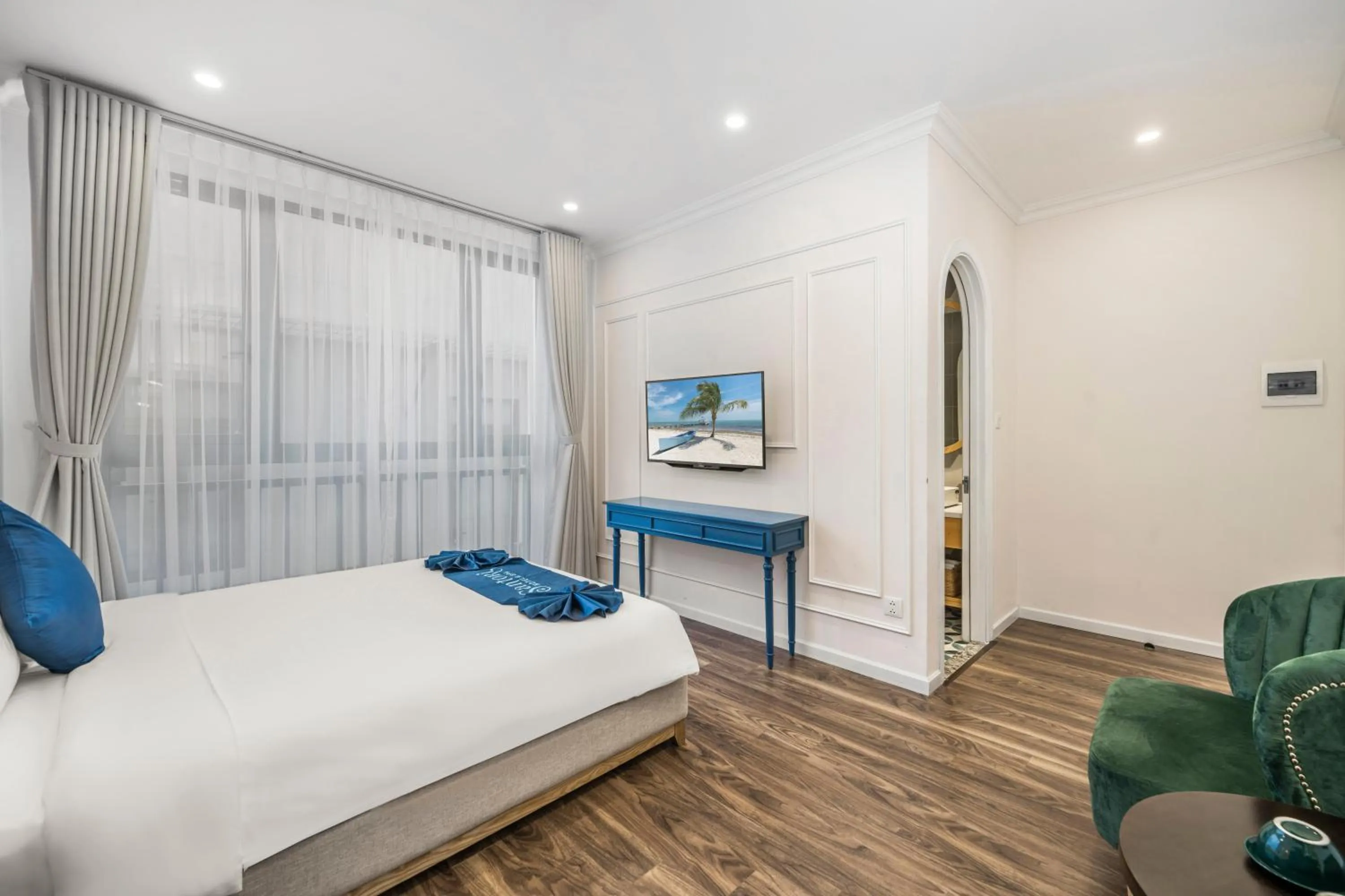 Bedroom in Santori Hotel And Spa